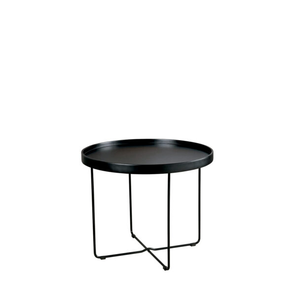 Mesa auxiliar DAVE negro