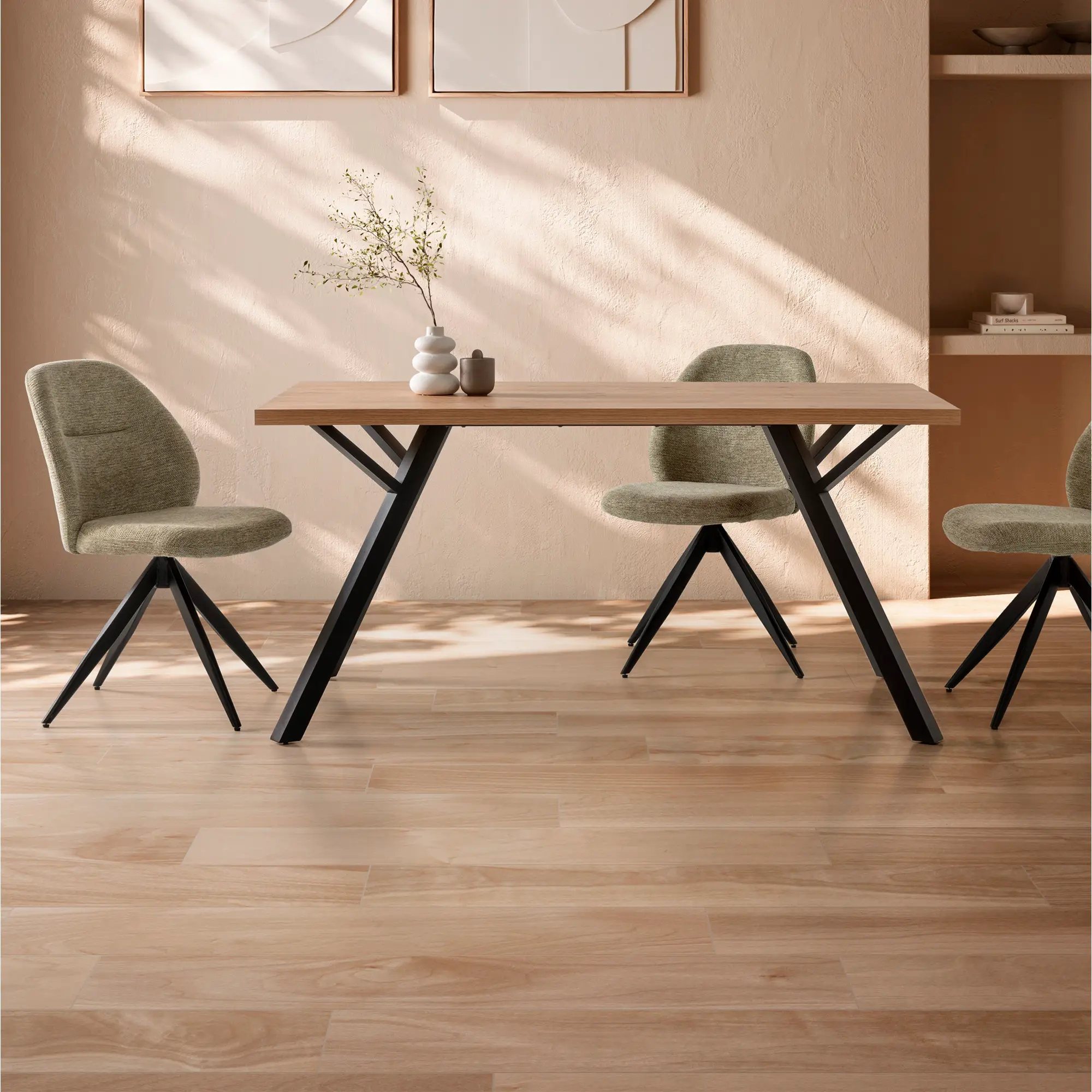 Silla Giratoria Tamara Verde
