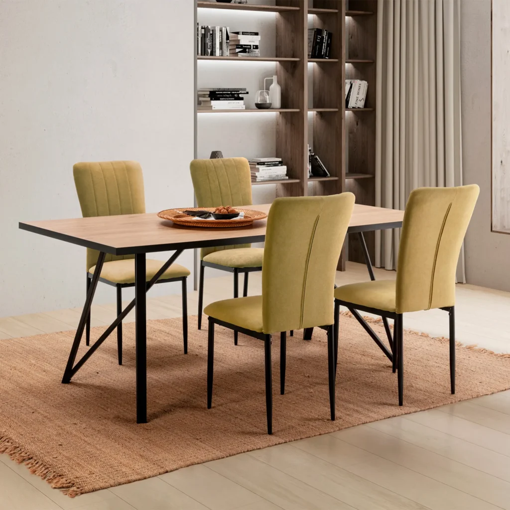 Silla Holly Mostaza
