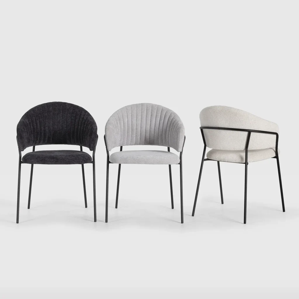 Silla Leticia Gris Oscuro