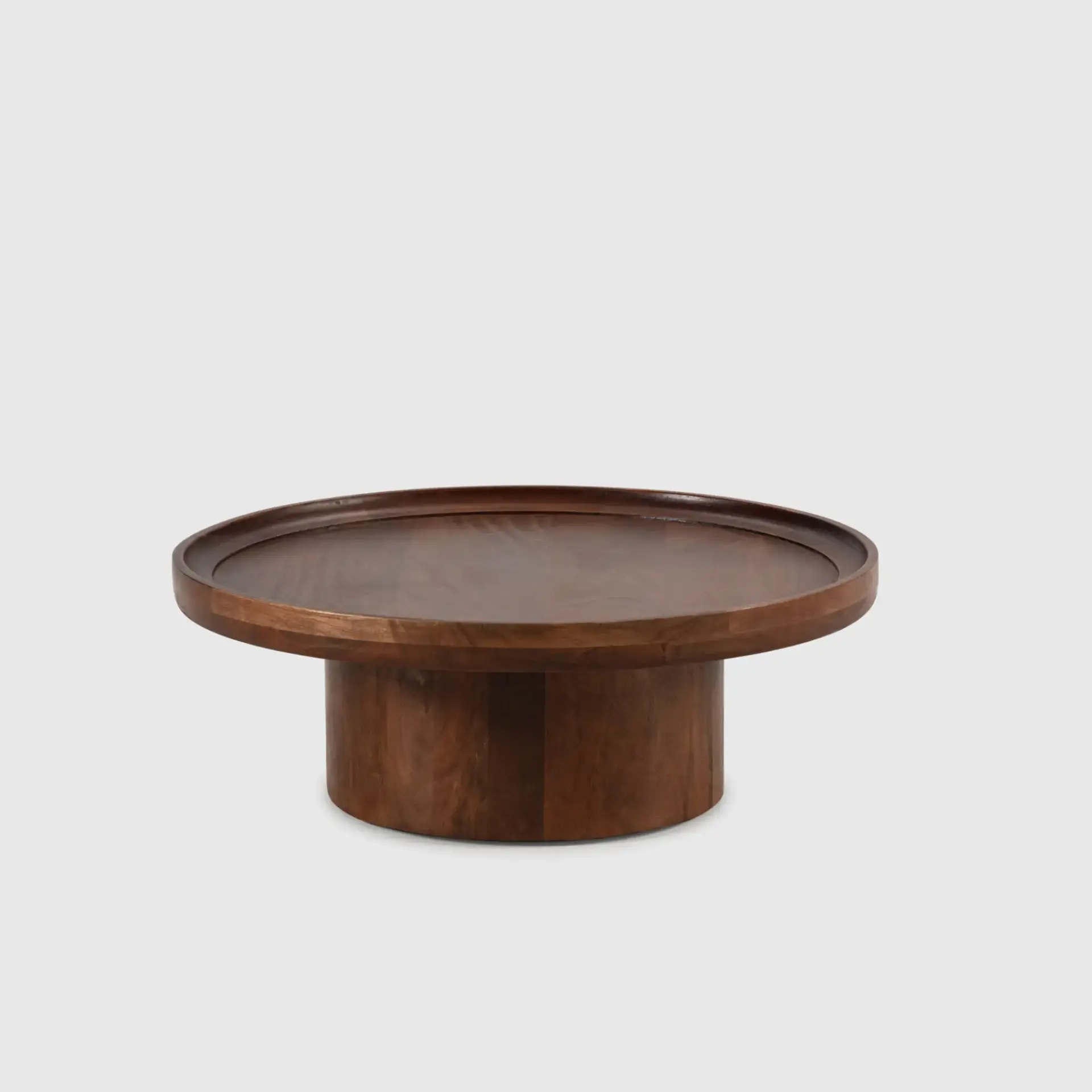 MESA CENTRO GISELLE MARRON OSCURO