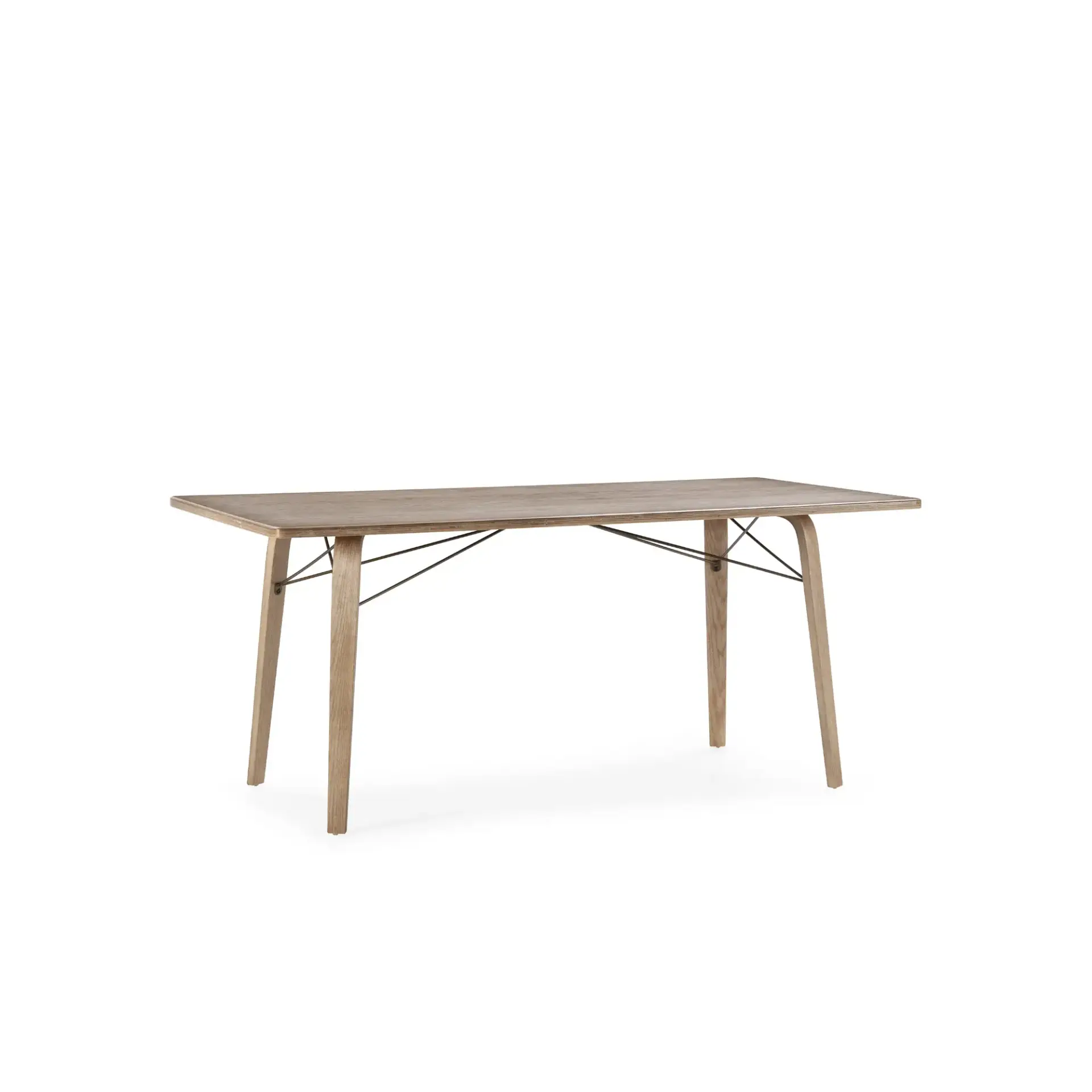 MESA RECT. LUJAN 180CM ROBLE LAVADO