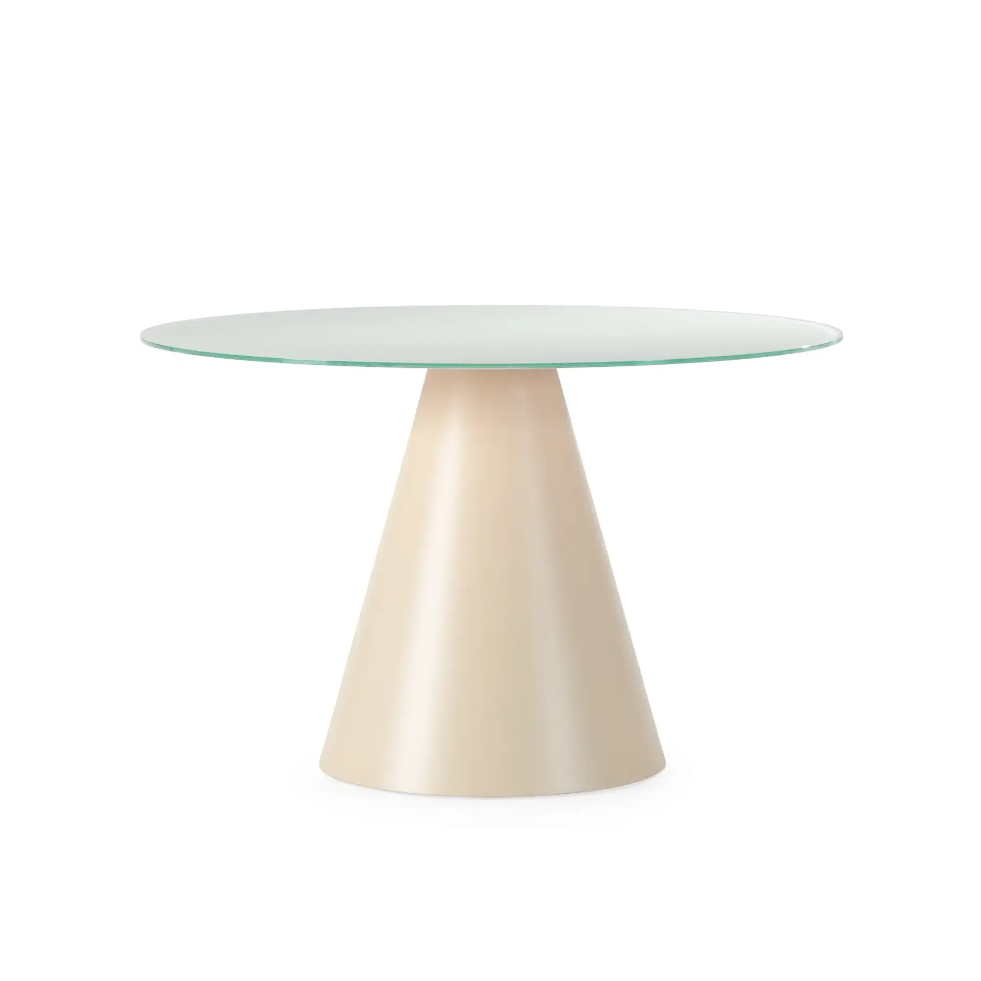 MESA REDONDA VIDA 120CM CREMA PIE CREMA