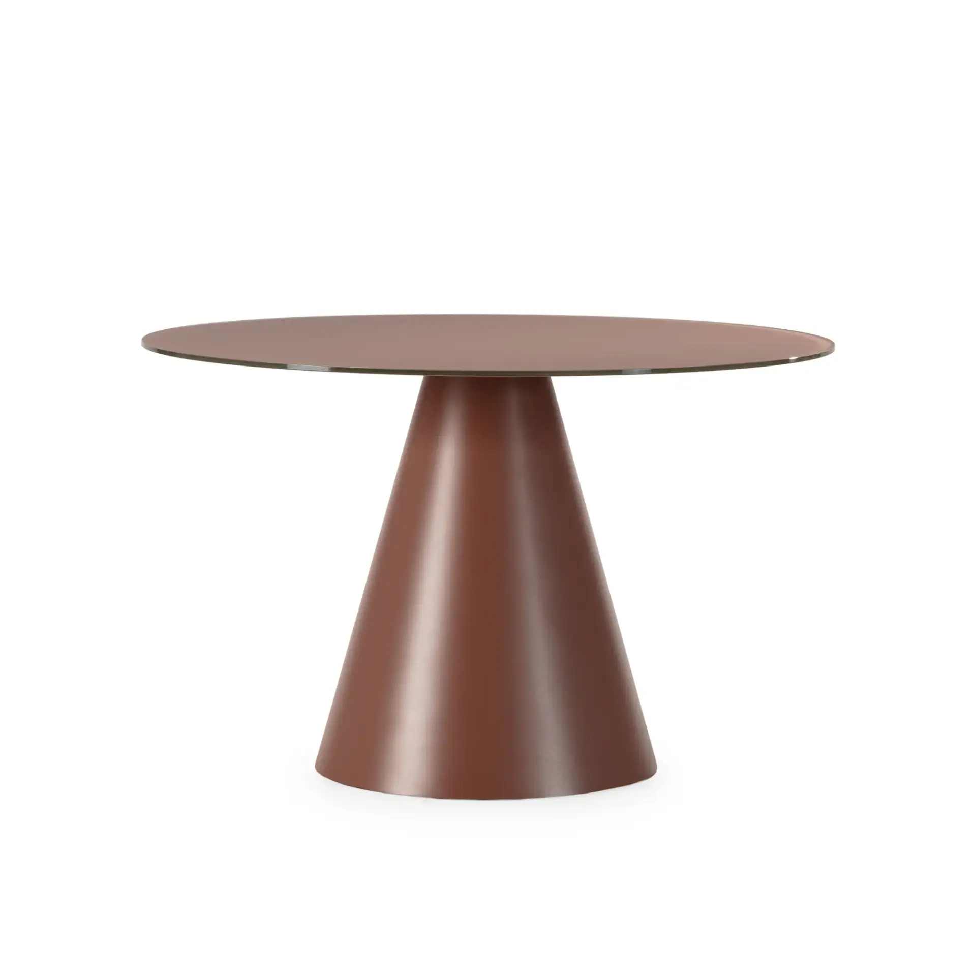 MESA REDONDA VIDA 120CM TERRACOTA PIE TERRACOTA