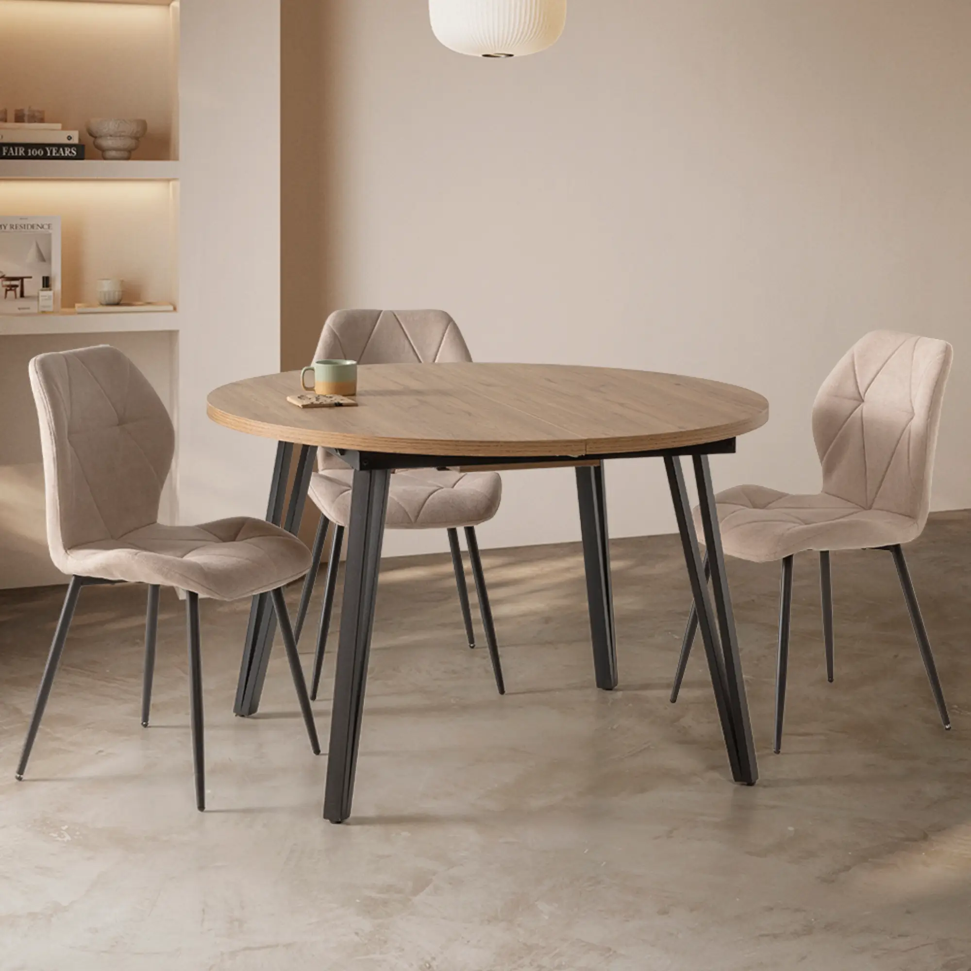 SILLA LUNA TAUPE
