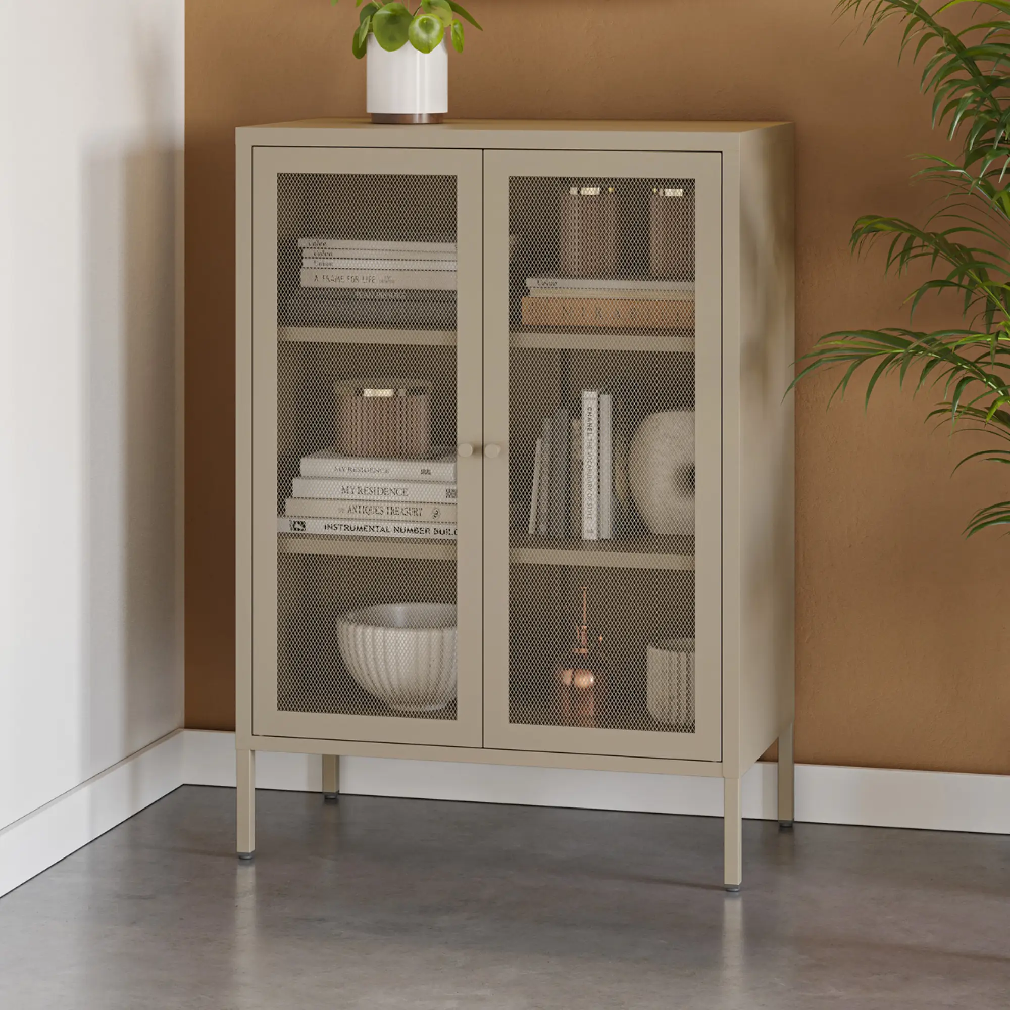 MUEBLE AUXILIAR BAJO FAYNA 2P ARENA