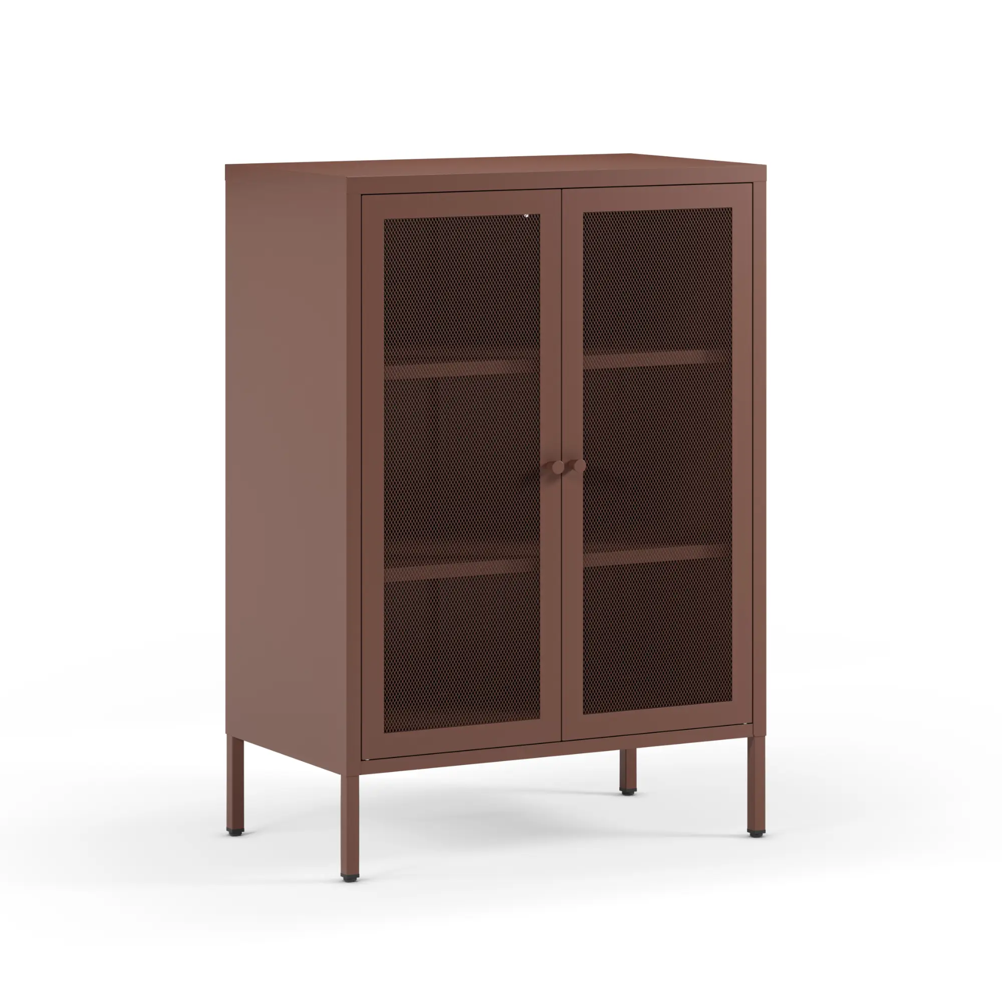 Mueble Auxiliar Bajo Fayna BURDEOS 2 Puertas
