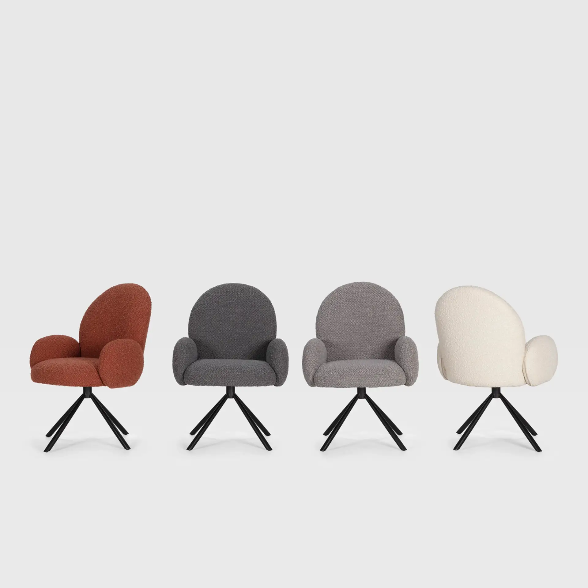 SILLON GIRATORIO DARIO BLANCO