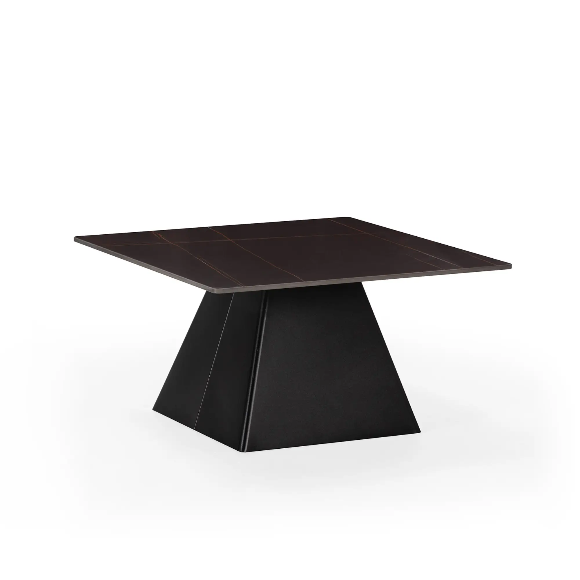 MESA CENTRO CUADRADA MERVE NEGRO