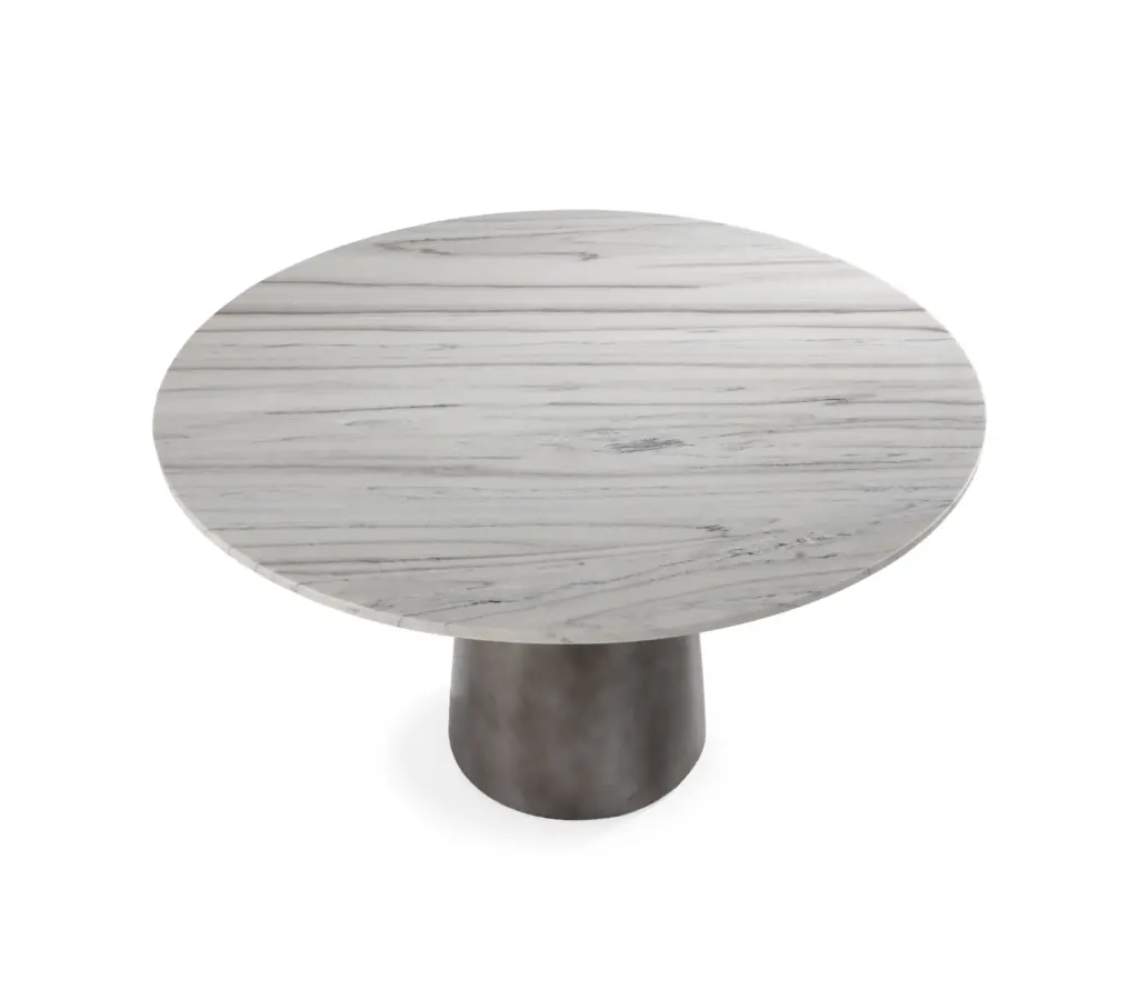 MESA REDONDA AMAL 130CM MARMOL BLANCO 5_risultato