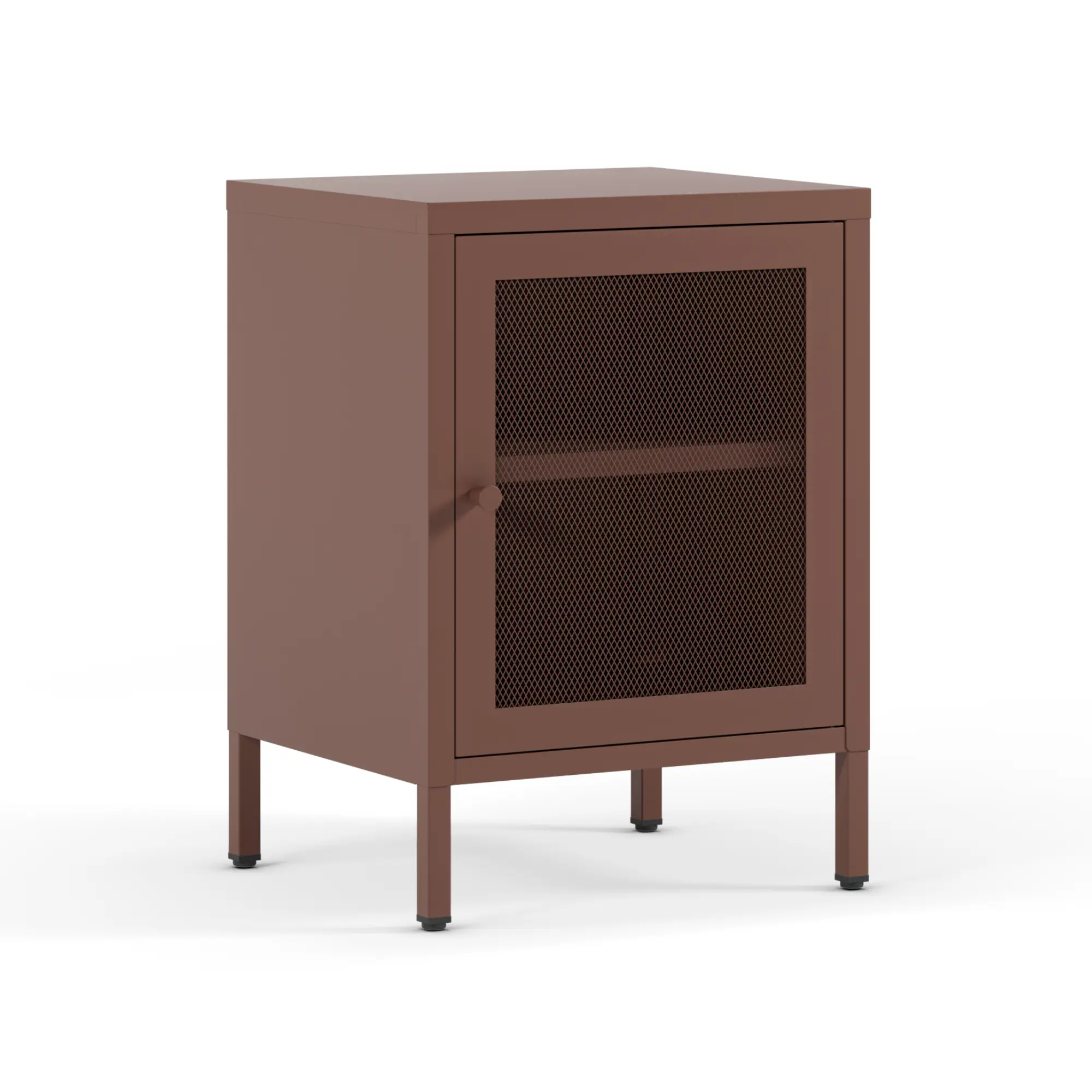 MESITA FAYNA 1 PUERTA BURDEOS