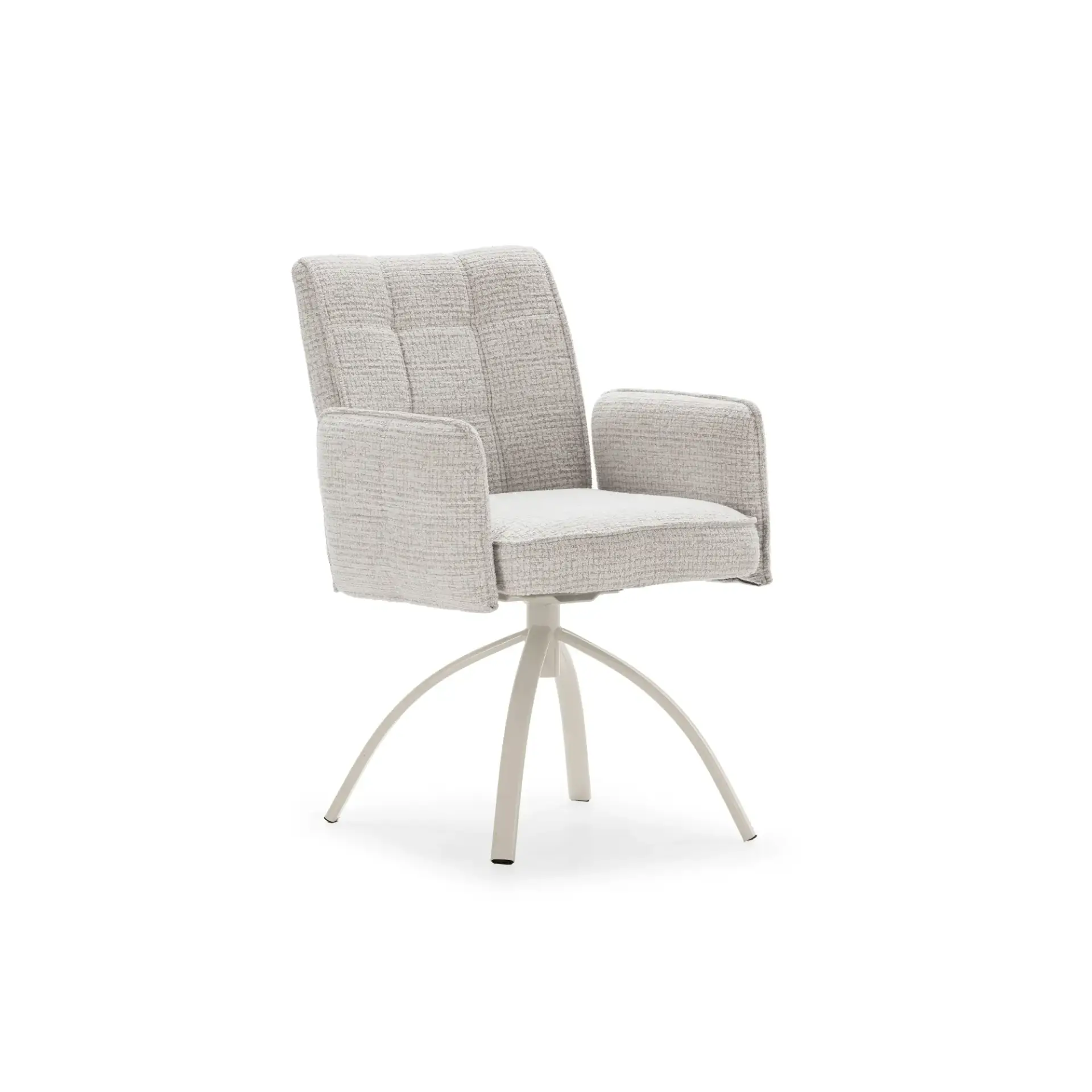 SILLON GIRATORIO MINDI C/BRAZOS BEIGE 2PC/2CAJAS