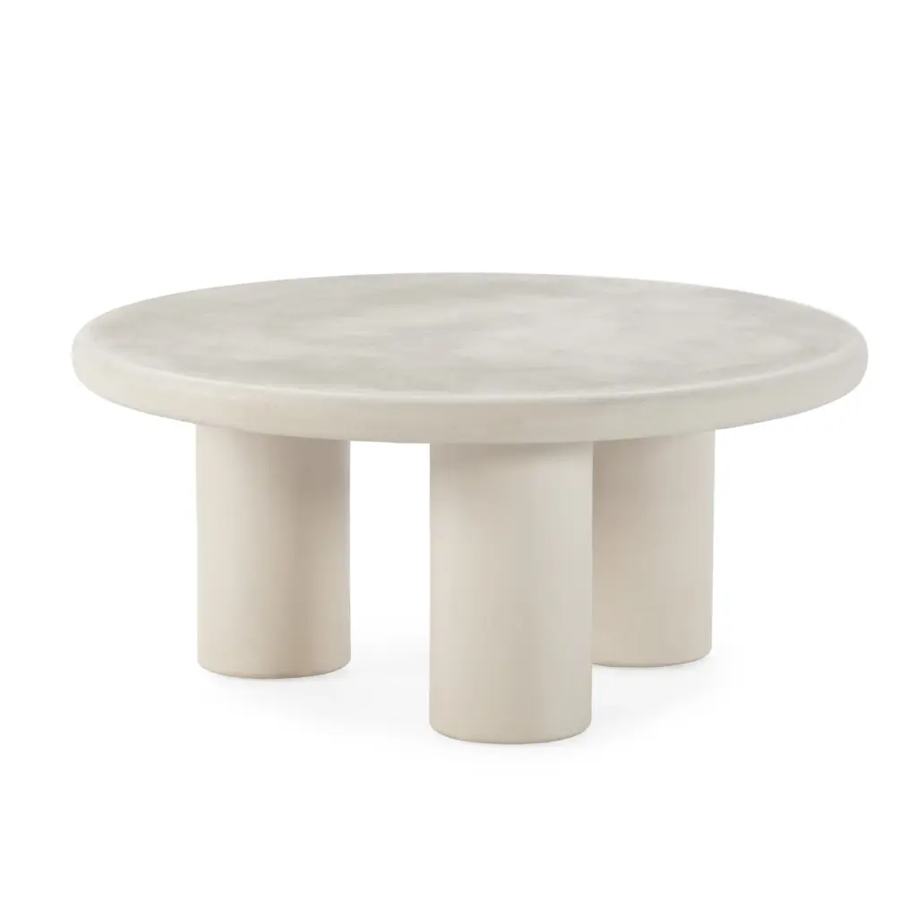 MESA CENTRO REDONDA IRIEL 3 PATAS CREMA EF.CEMENTO 3_risultato