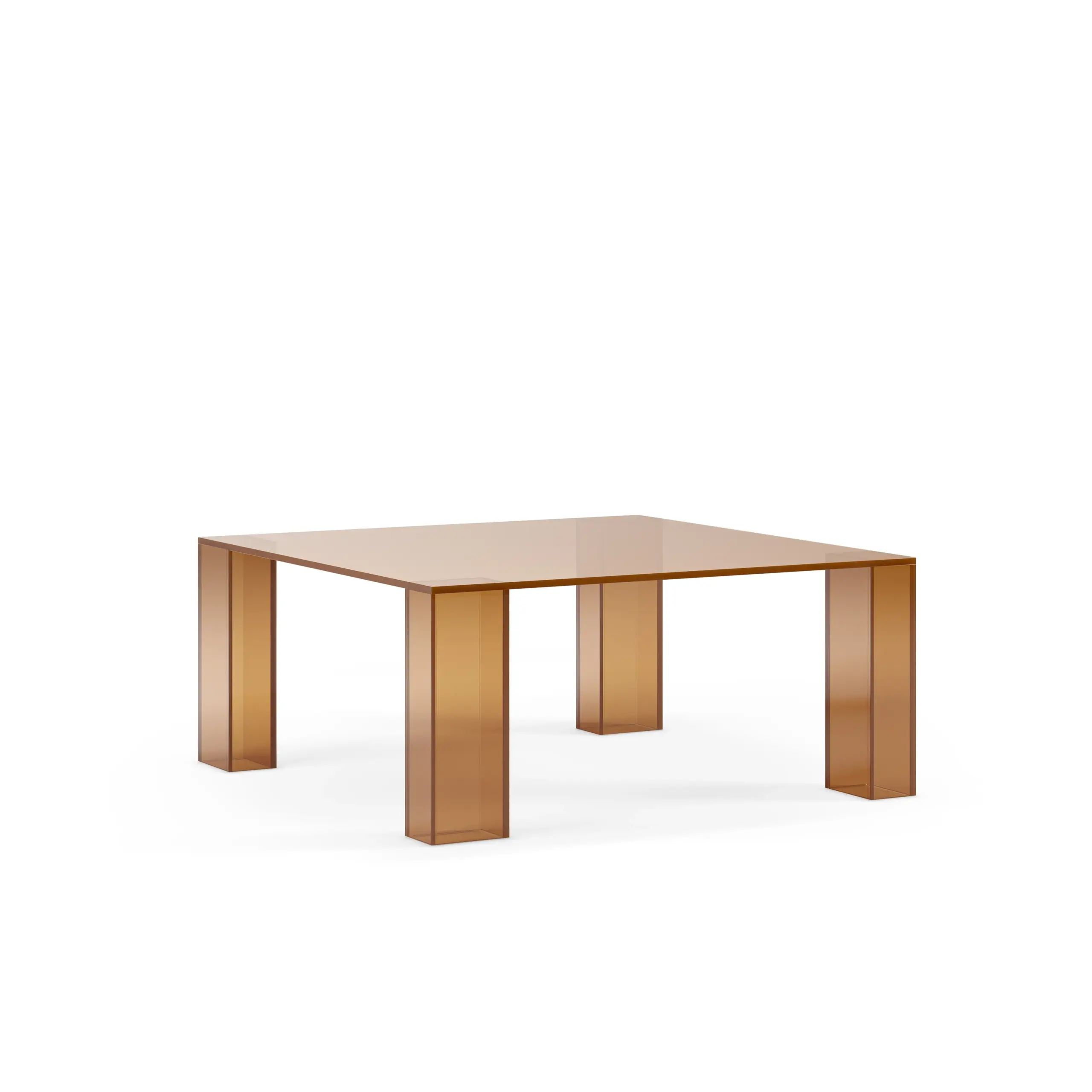 MESA DE CENTRO CUADRADA VERENA MARRON