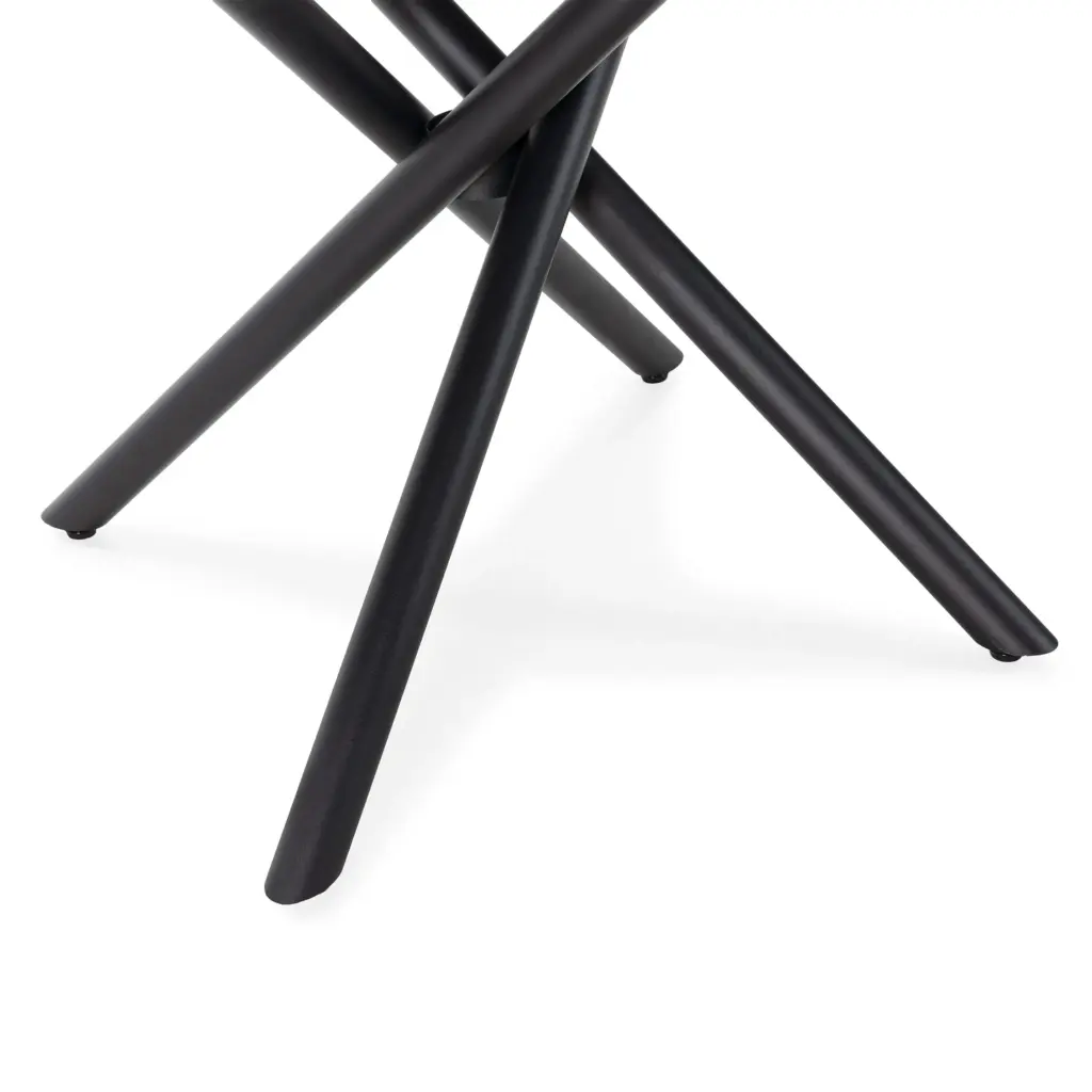 MESA REDONDA BRIANA 120CM NEGRO YOSUN PATA METAL 4_risultato