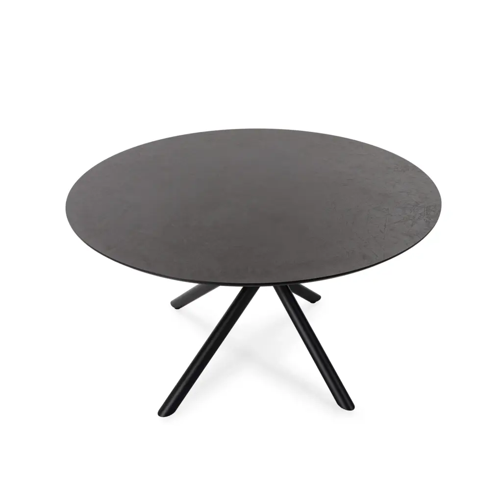 MESA REDONDA BRIANA 120CM NEGRO YOSUN PATA METAL 5_risultato