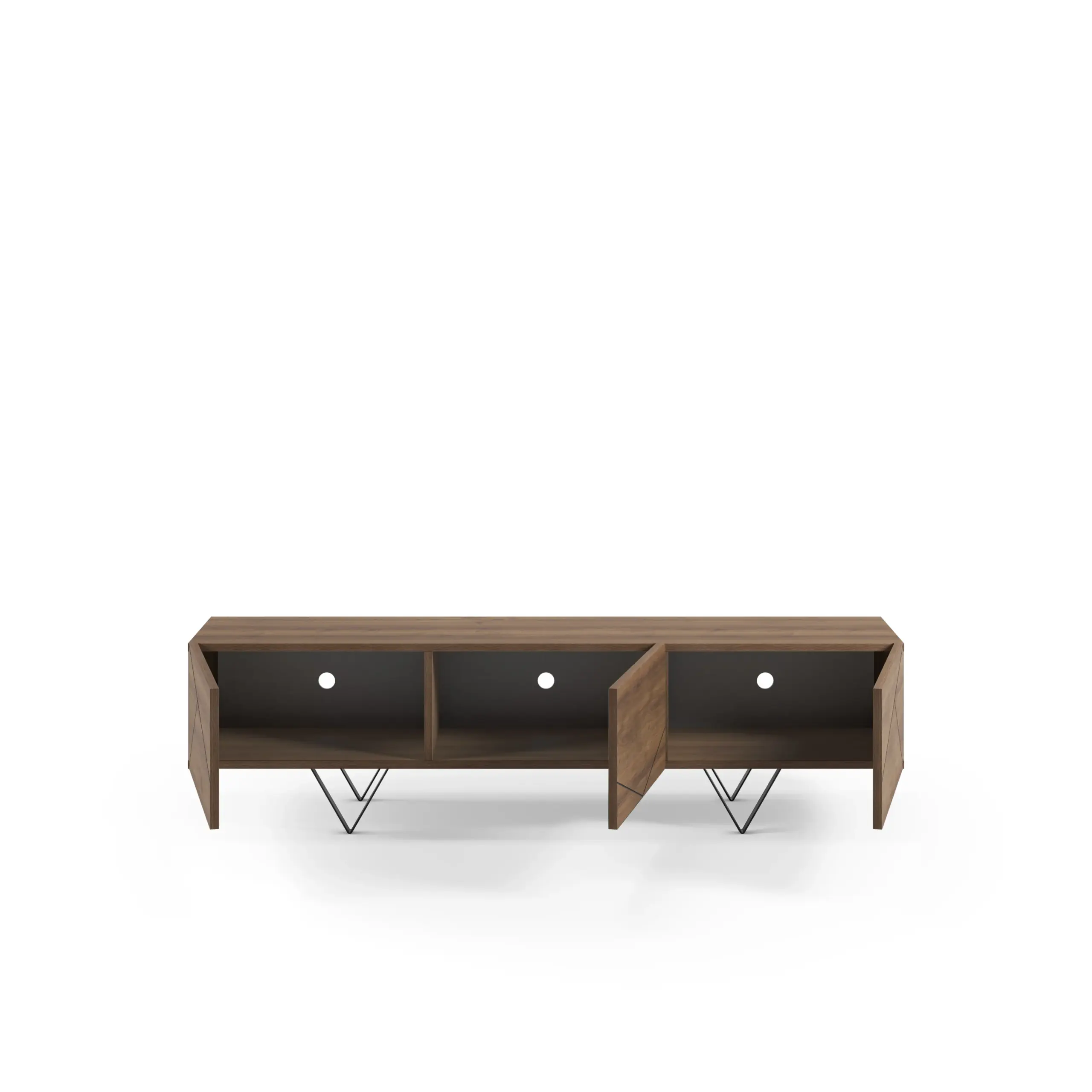 MUEBLE TV CONNIE 3P 160CM NOGAL_risultato