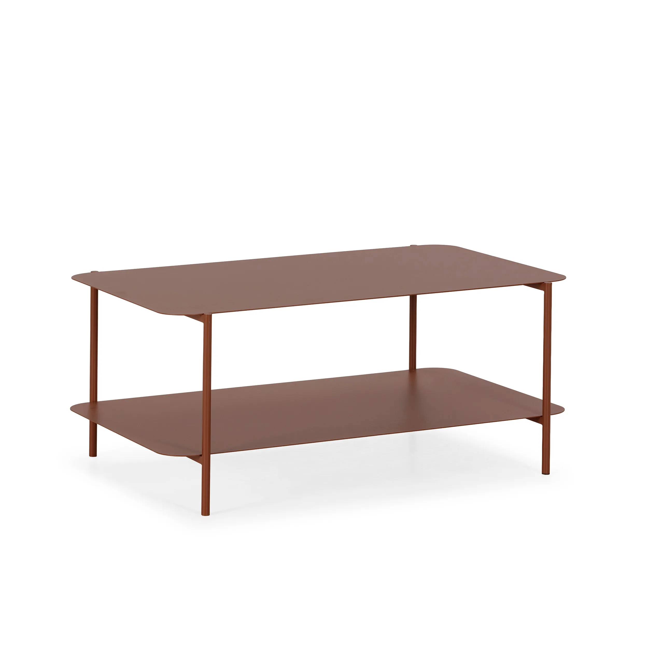 Mesa de Centro Rectangular Beatrix Terracota