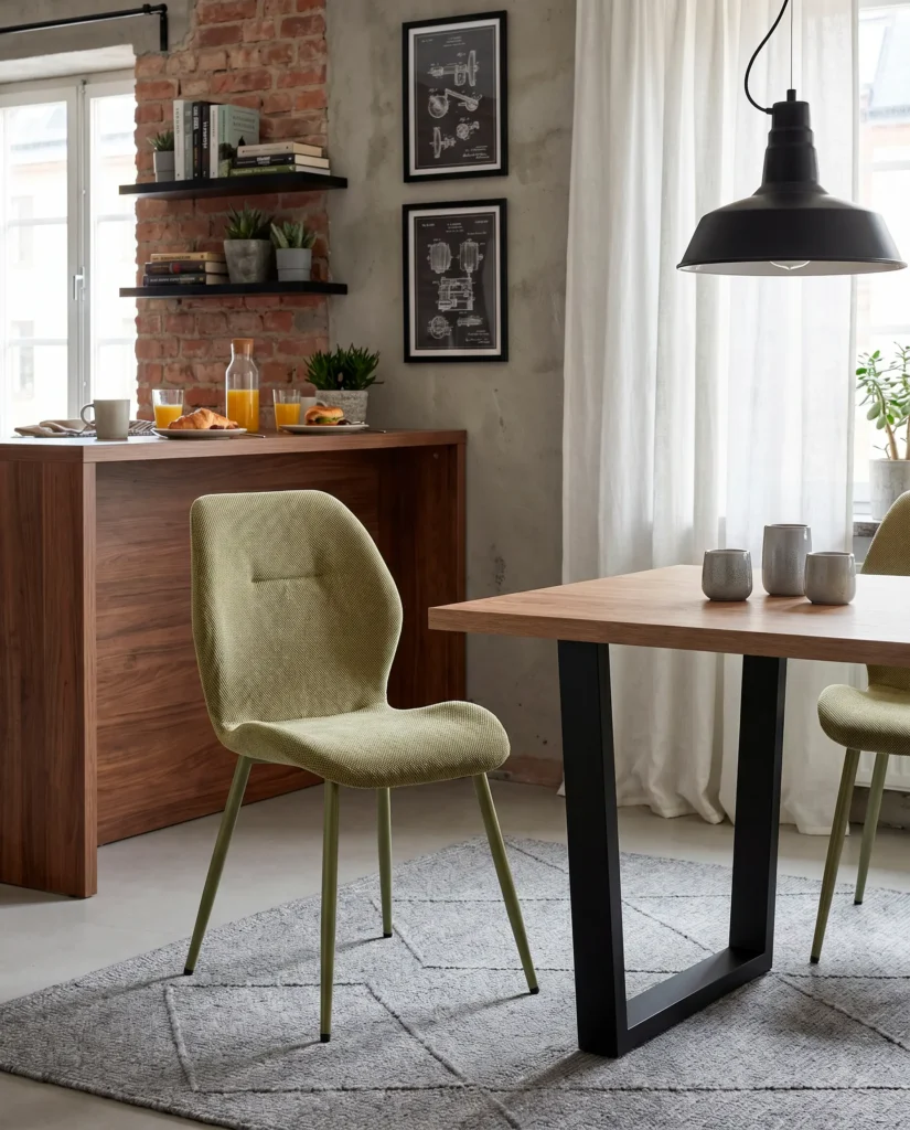Silla Ansu Verde Pata Verde