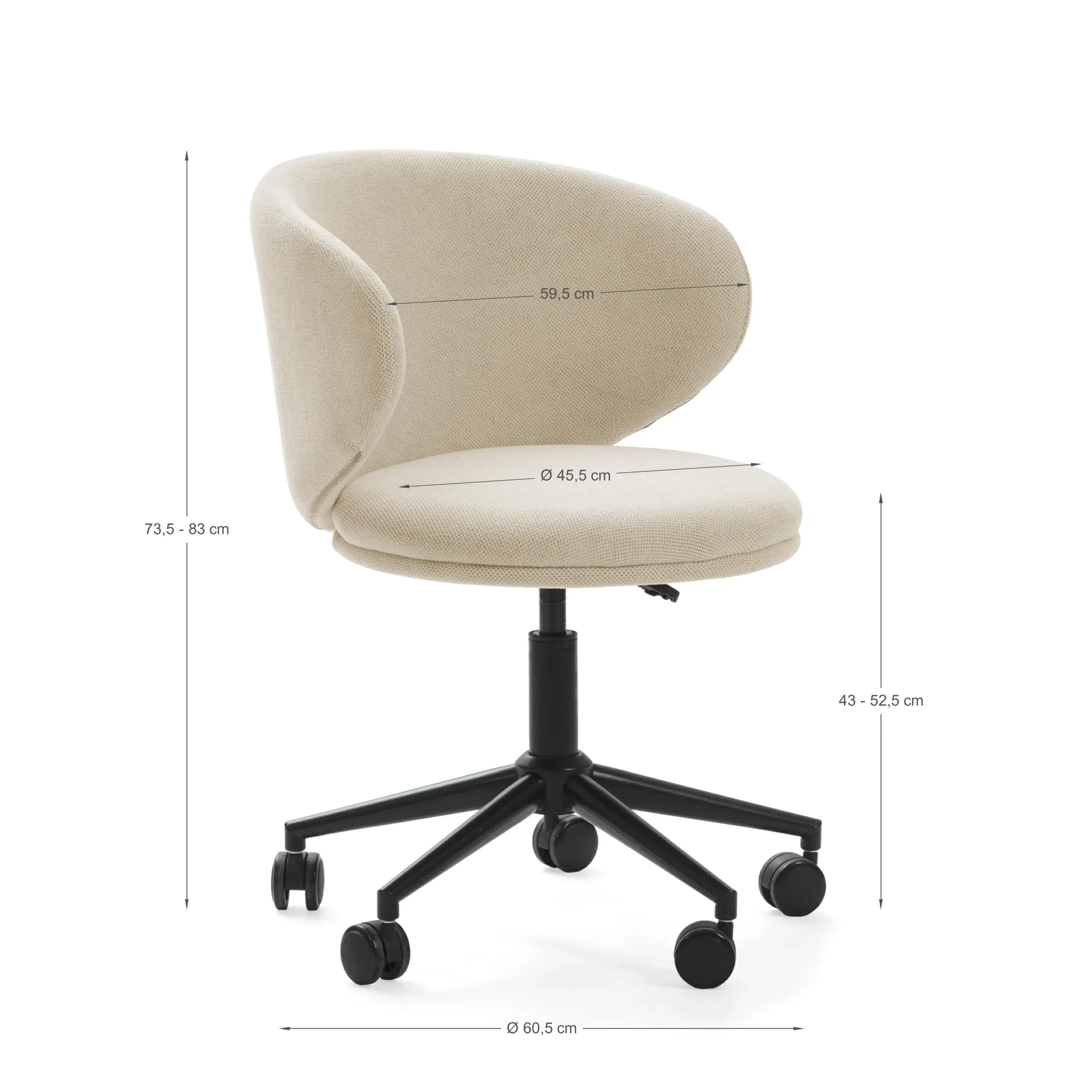 Sillón Oficina Rush Beige