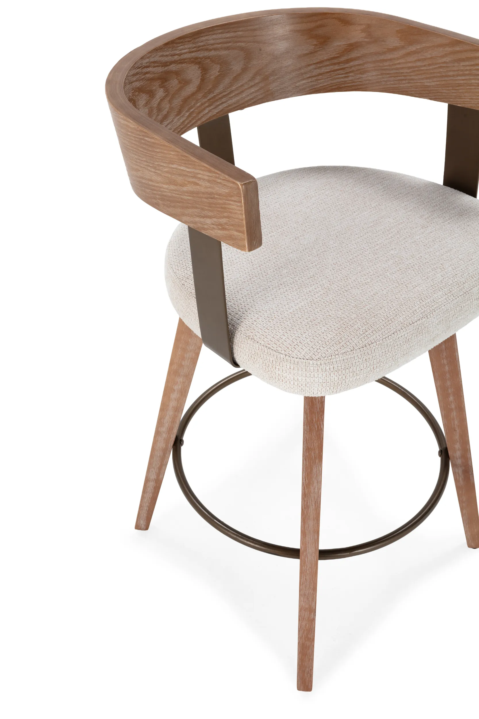 TABURETE GIRATORIO ILIA BEIGE-ROBLE LAVADO 2P-CAJA 5_risultato