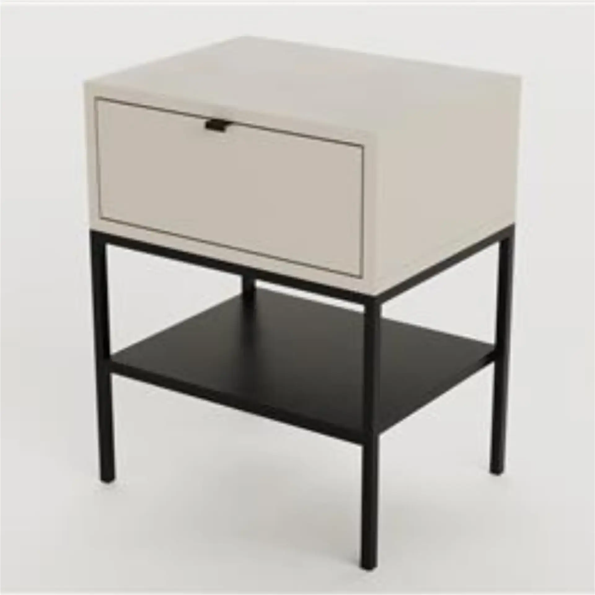 MESITA SALI 1C CREMA/NEGRO