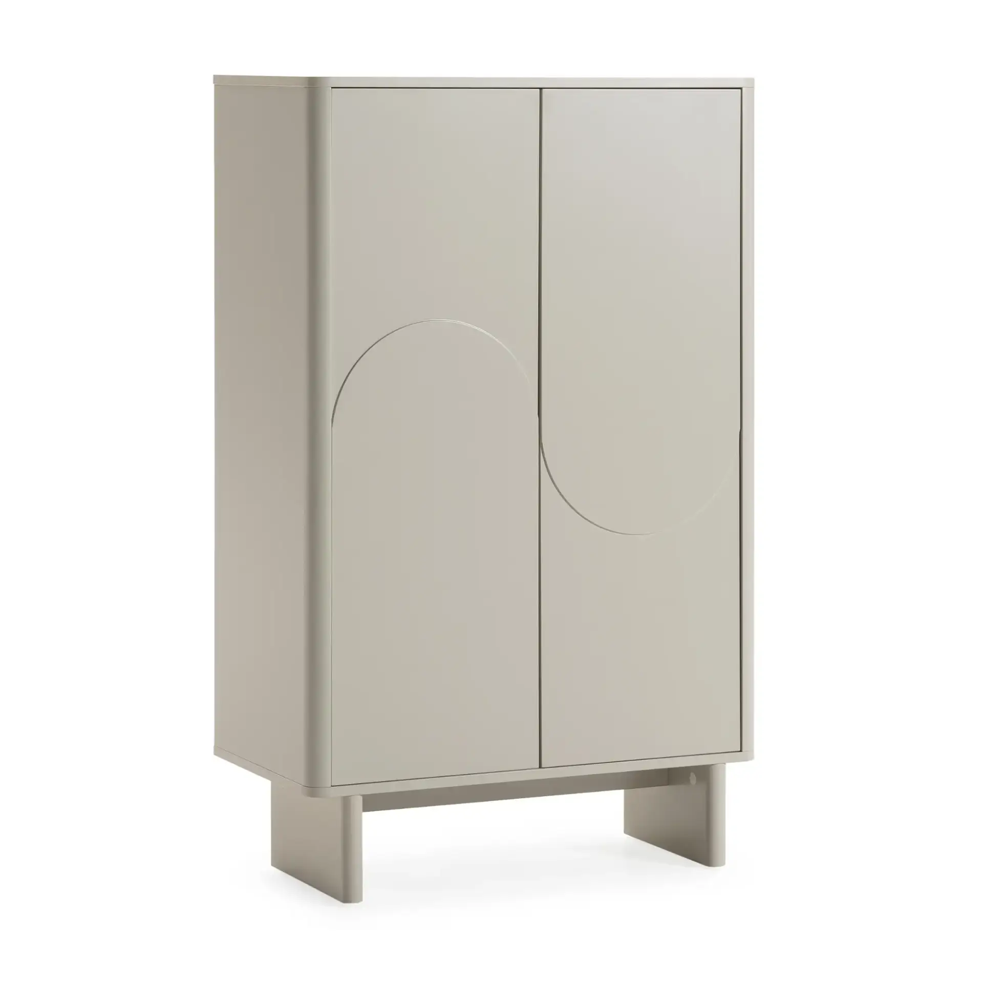 MUEBL.AUX. SOLEI 2P 80CM CREMA
