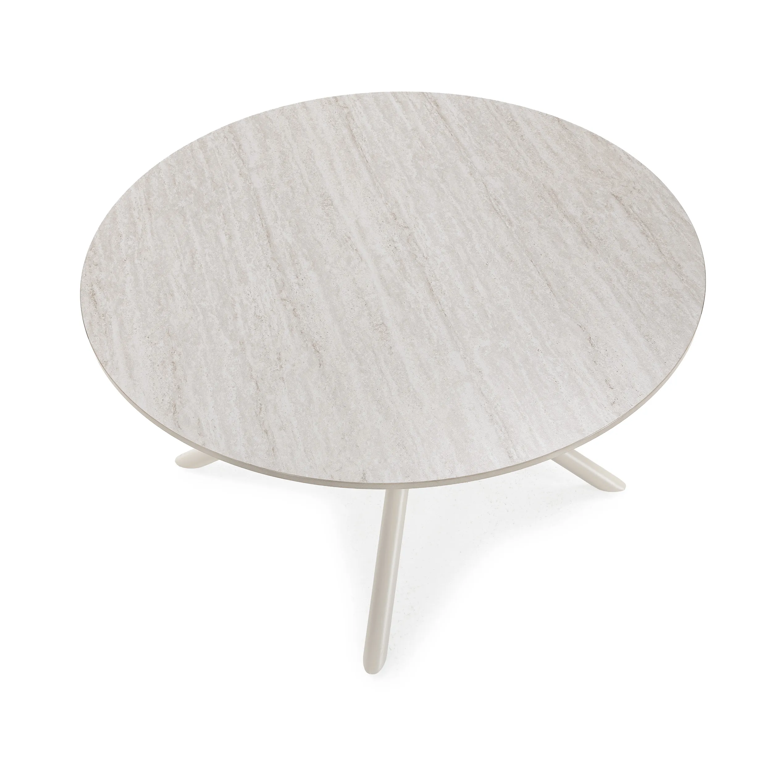 MESA CENTRO REDONDA TALIA TRAVERTINO PIE CREMA 4_risultato