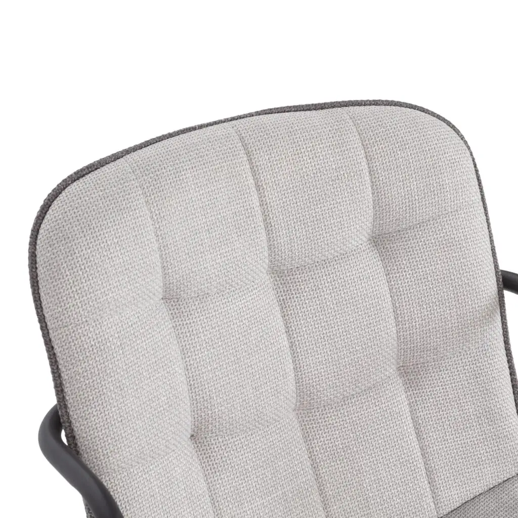 SILLA ANGIE GRIS CLARO:PATA NEGRA 4P