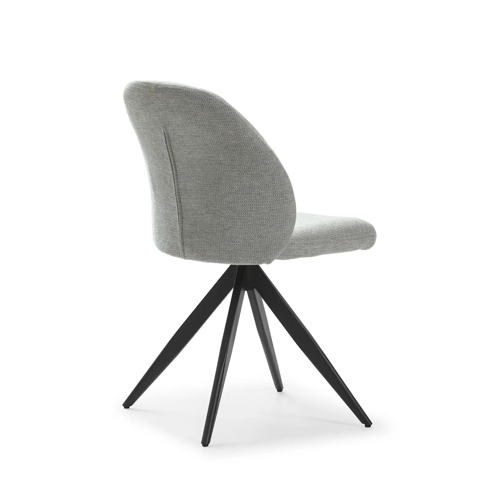 Silla Giratoria Tamara Gris Claro 4