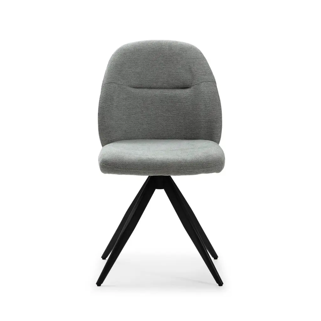 Silla Giratoria Tamara Gris Claro 5