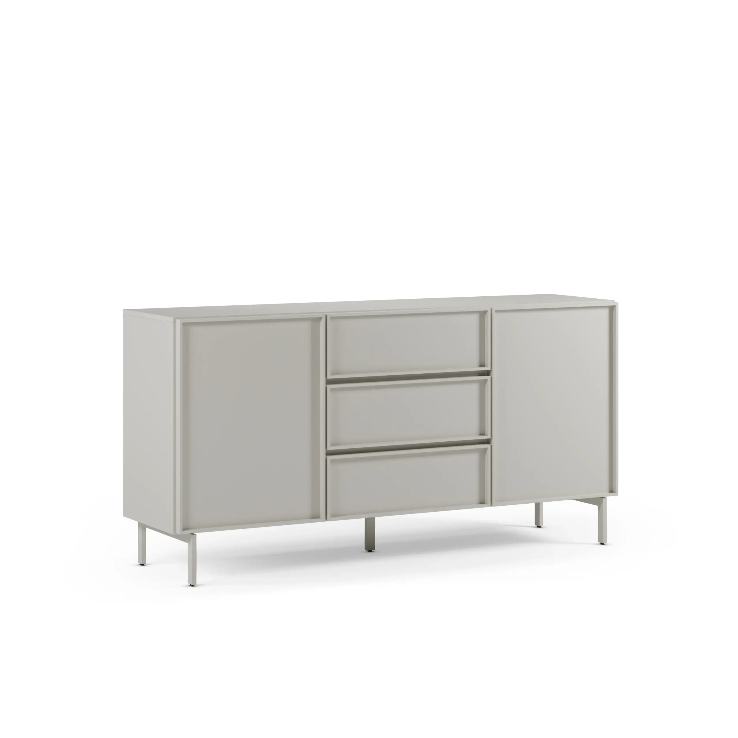 Aparador Brise Crema con 2 Puertas