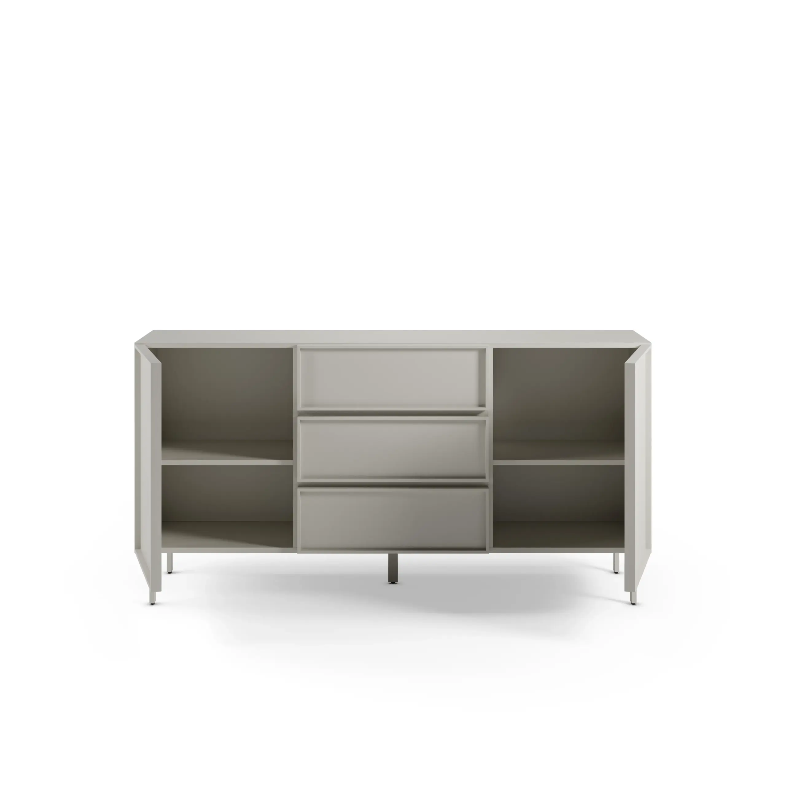 Aparador BRISE 2 puertas 160cm Crema 3_risultato Aparador Brise Crema con 2 Puertas