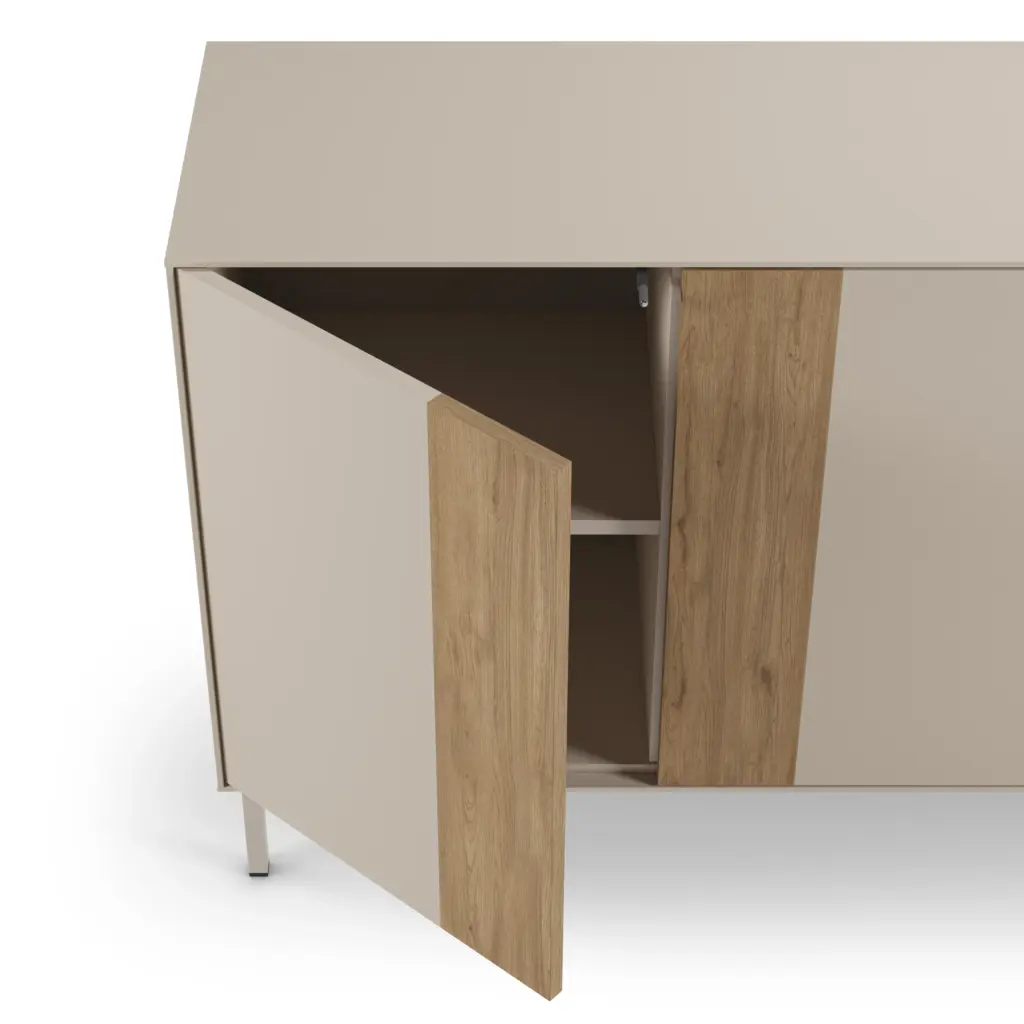 Aparador Marina 4 Puertas 180 cm Crema Sepet Pie Crema 3_risultato Aparador Marina 4 Puertas 180 cm Crema Sepet Pie Crema