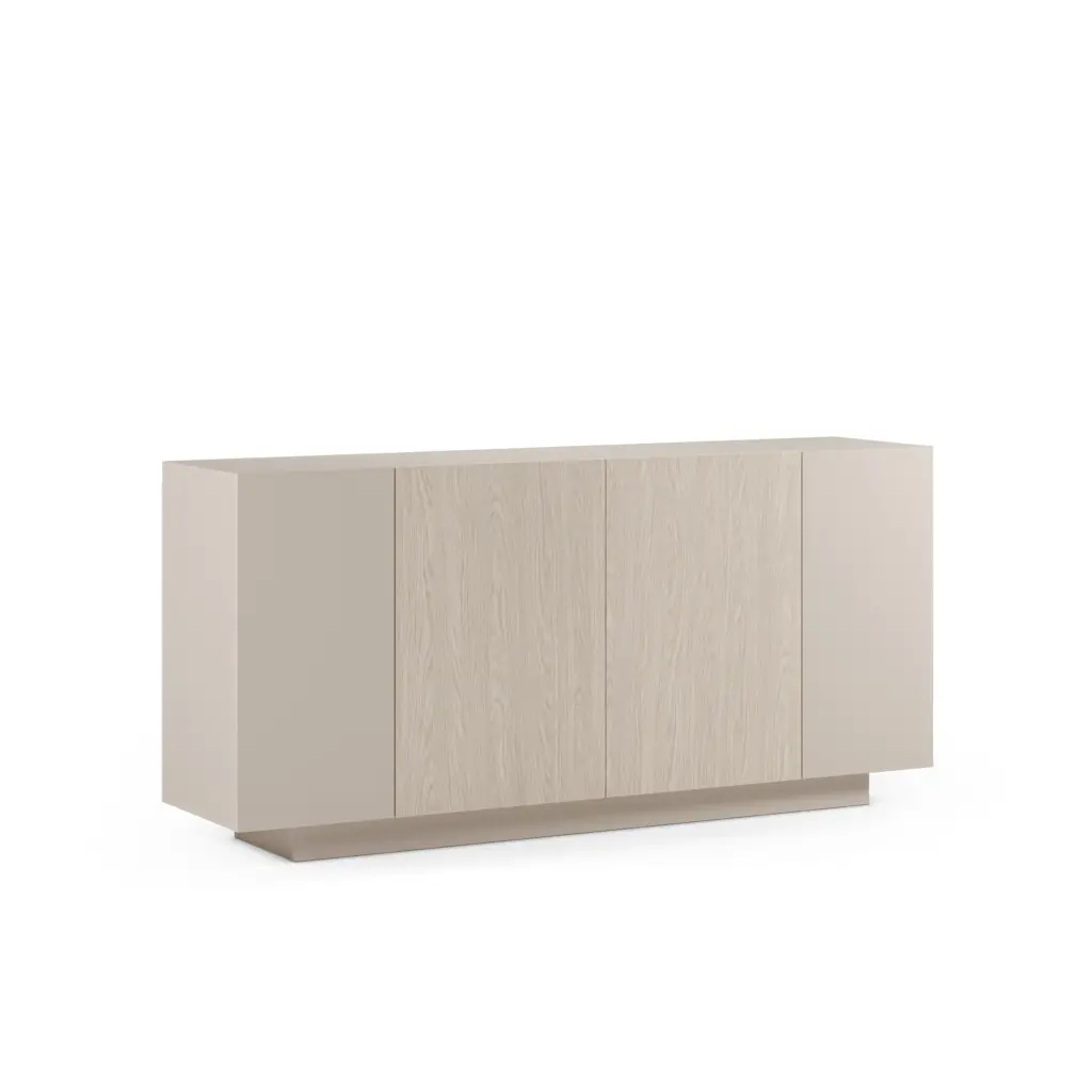 Aparador Victor 4 Puertas 170 cm Crema Pusula