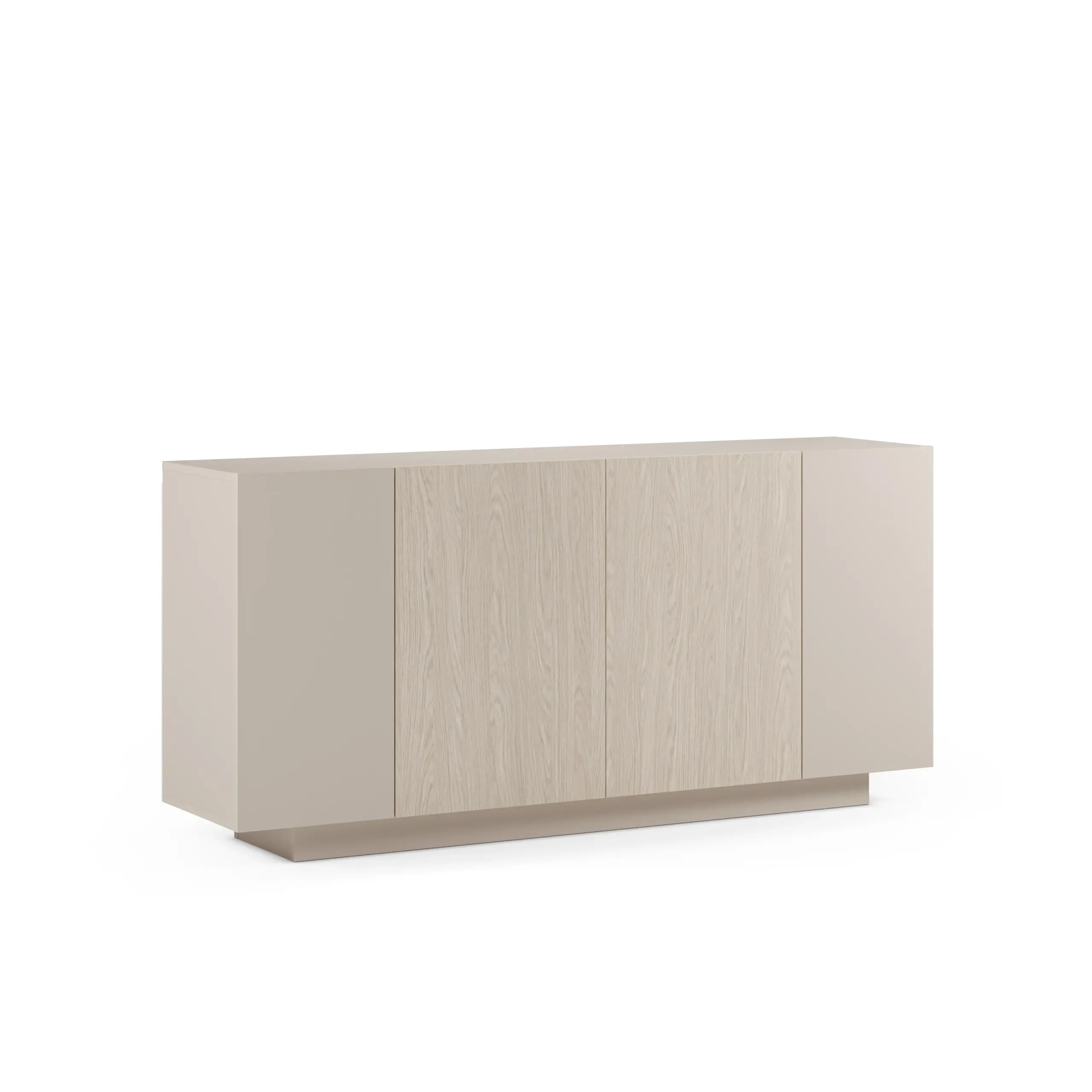 Aparador Victor 4 Puertas 170 cm Crema Pusula