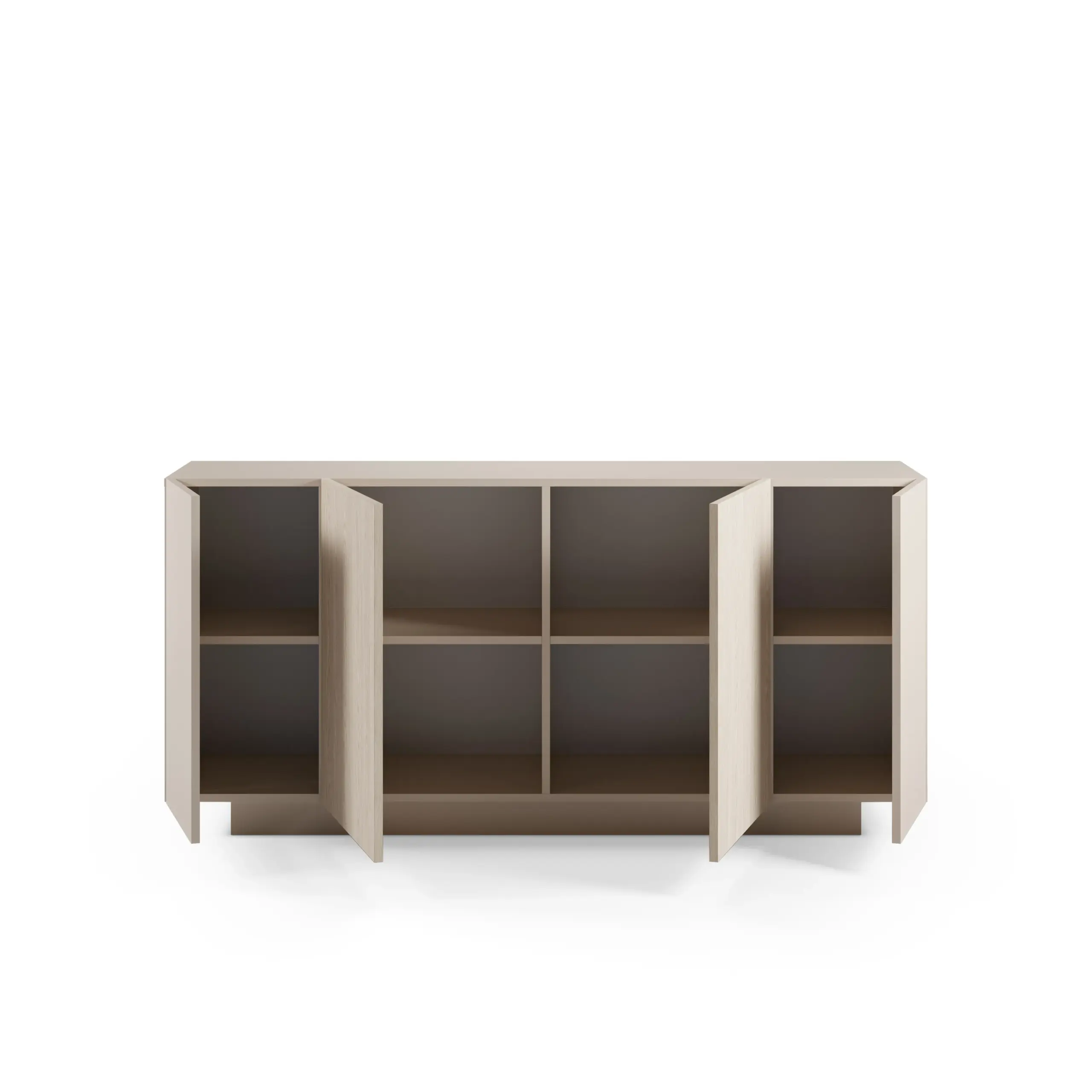 Aparador Victor 4 Puertas 170 cm Crema Pusula