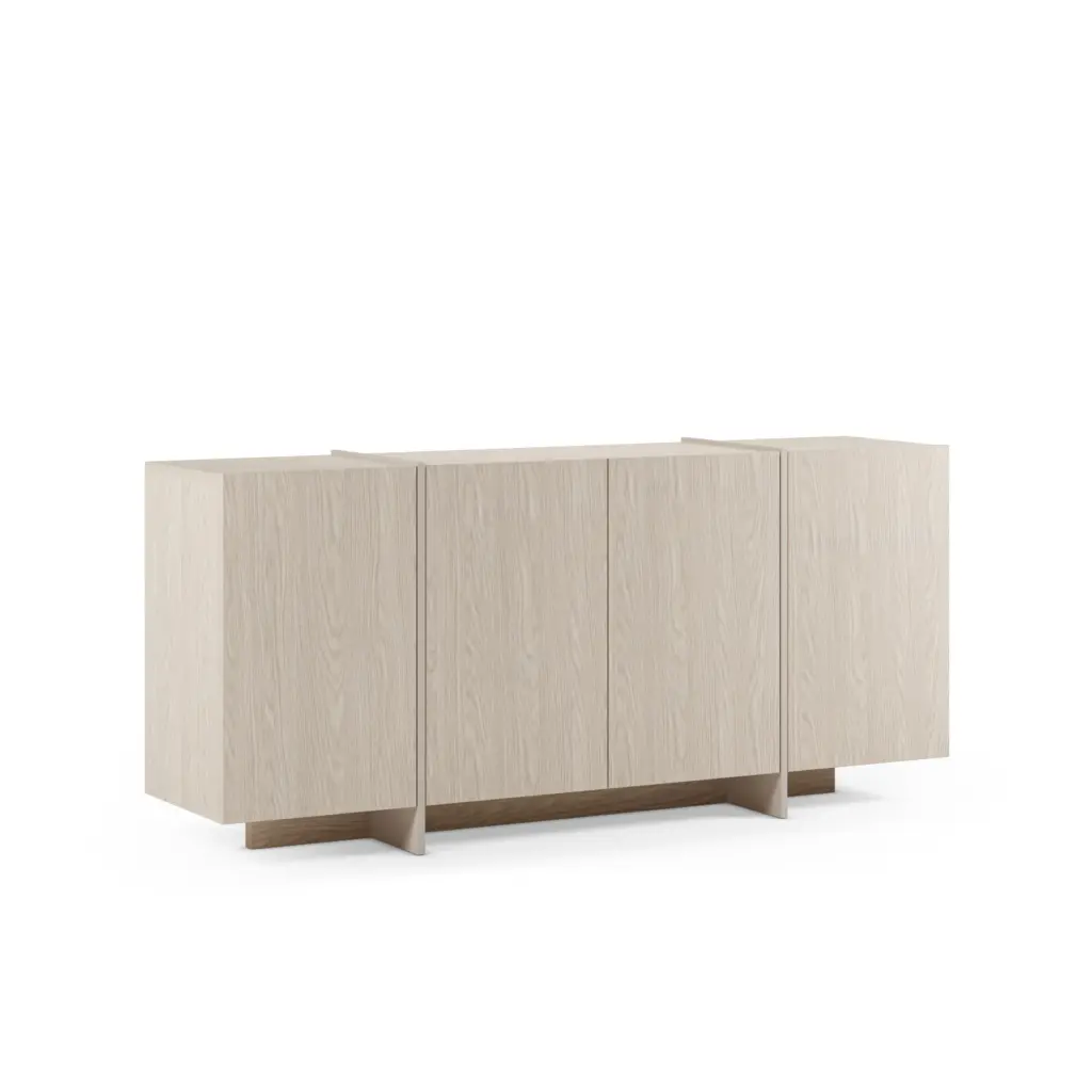 Aparador Vivian Crema 4 Puertas