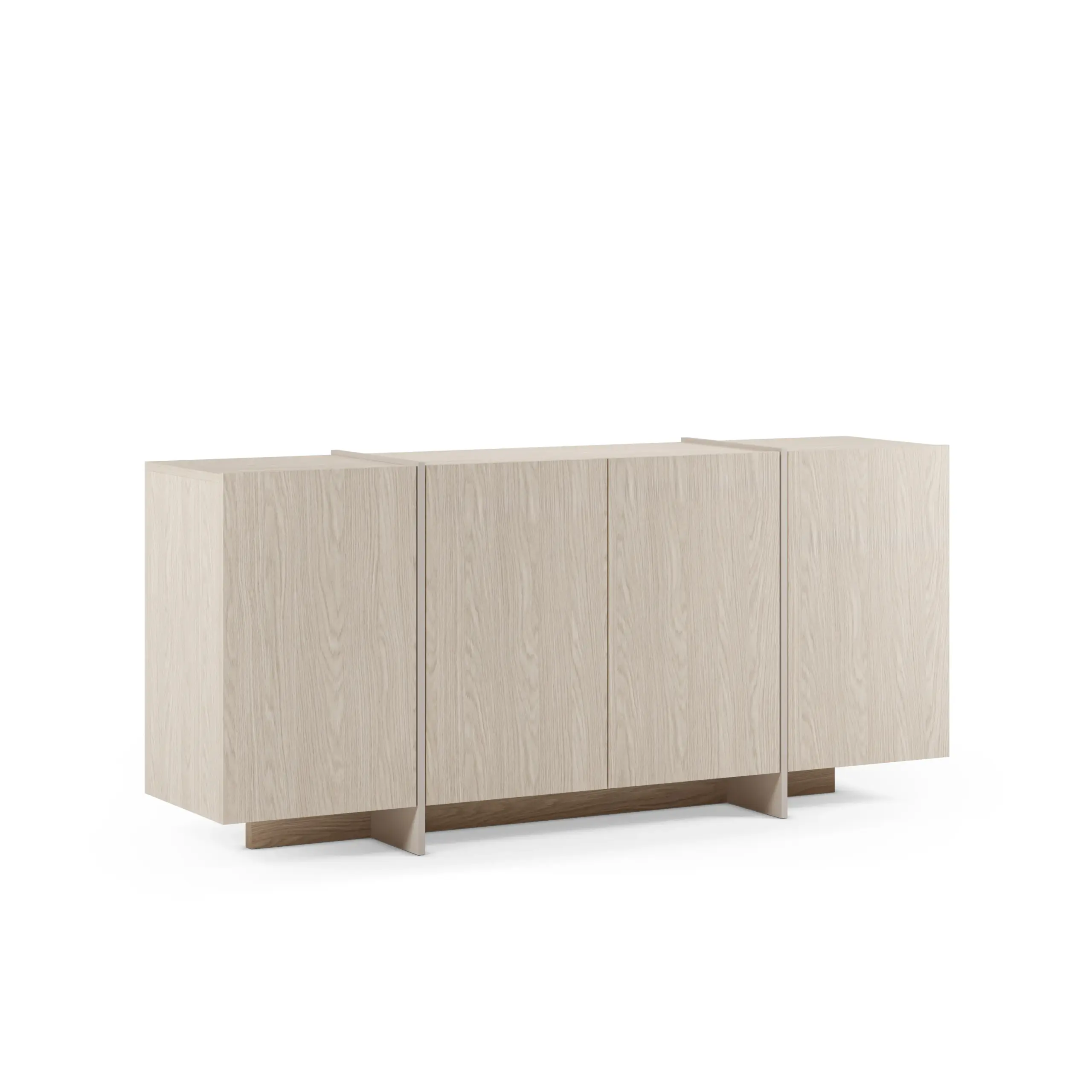 Aparador Vivian Crema 4 Puertas