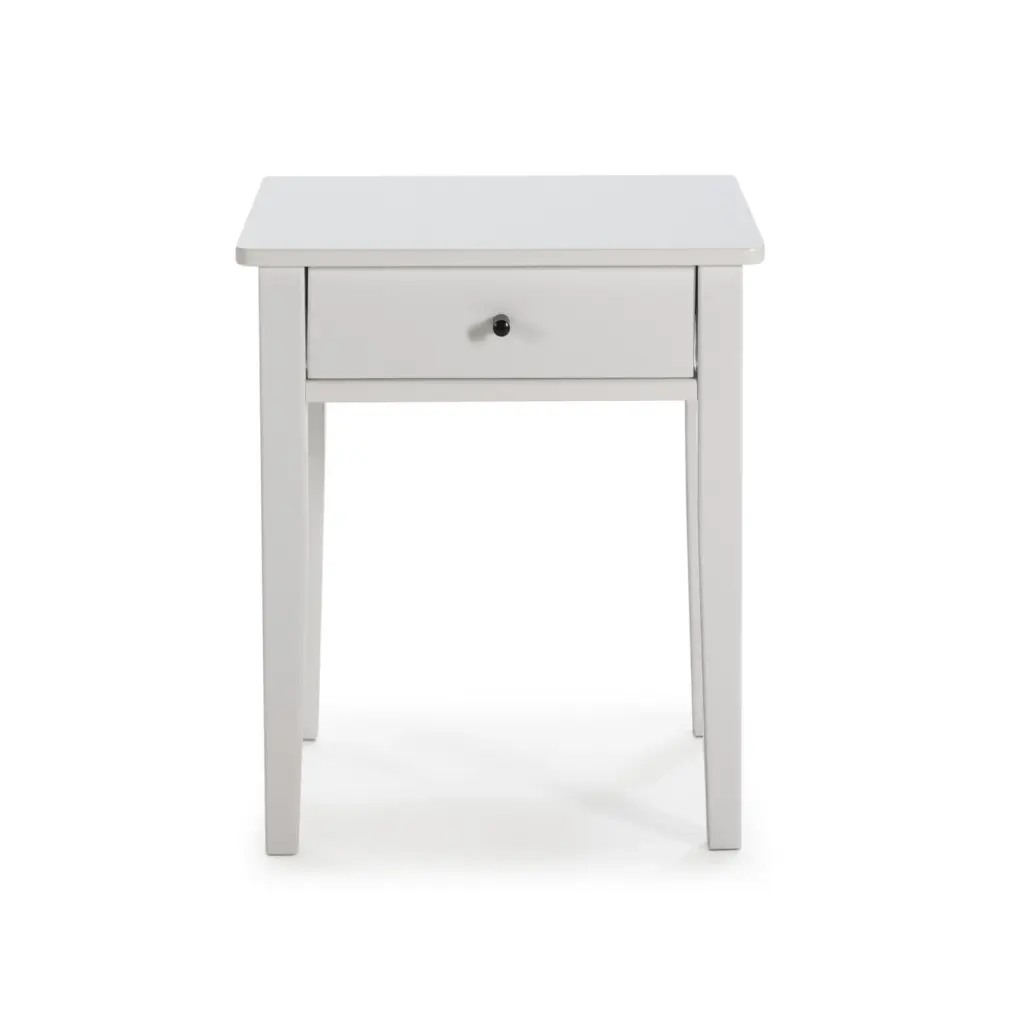 Mesita de Noche Bart 1 Cajón Blanco