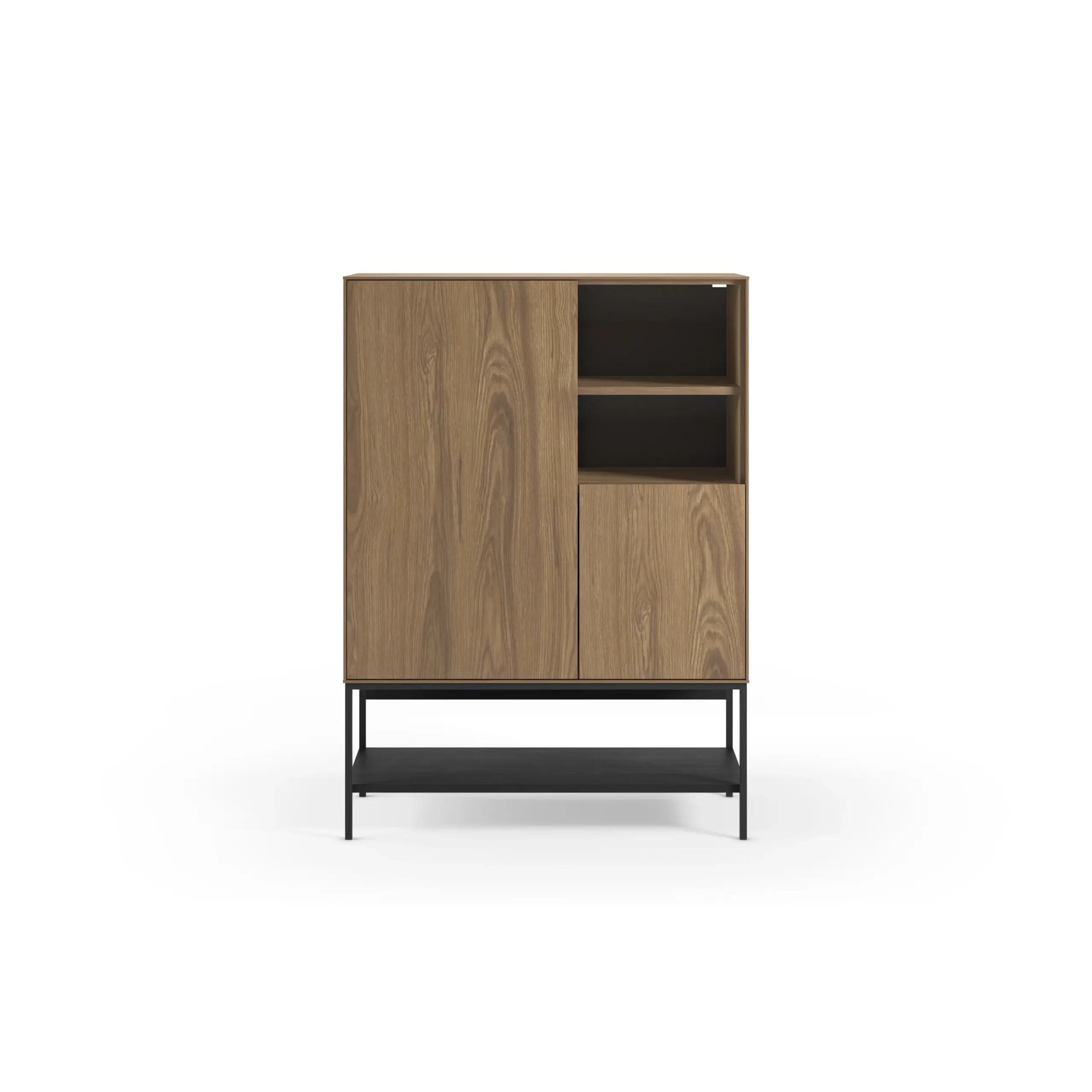 Mueble Auxiliar Alto Amira Roble Negro 5_risultato Mueble Auxiliar Alto Amira Roble Negro