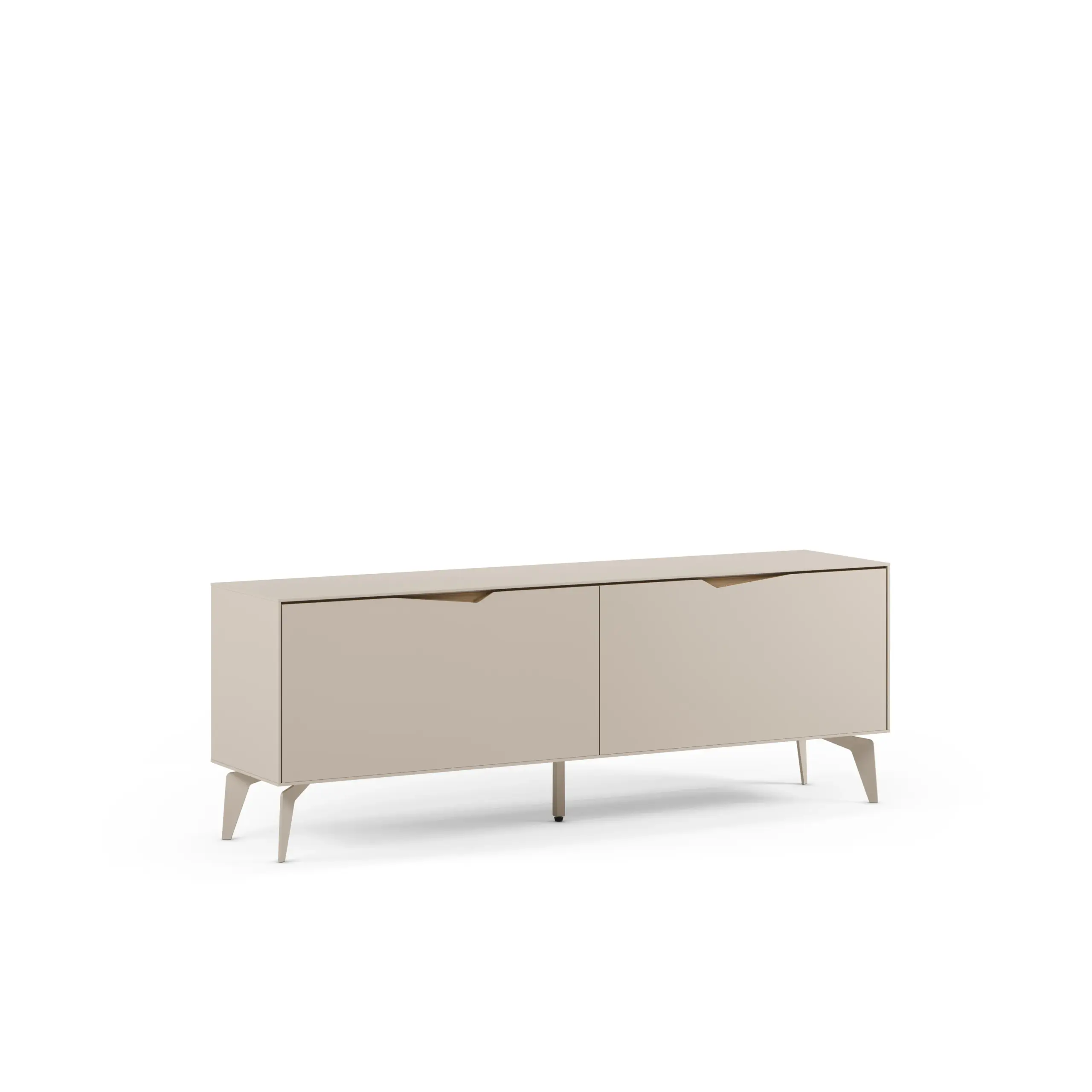 Mueble TV Jaden Crema Roble-UD 2 Puertas