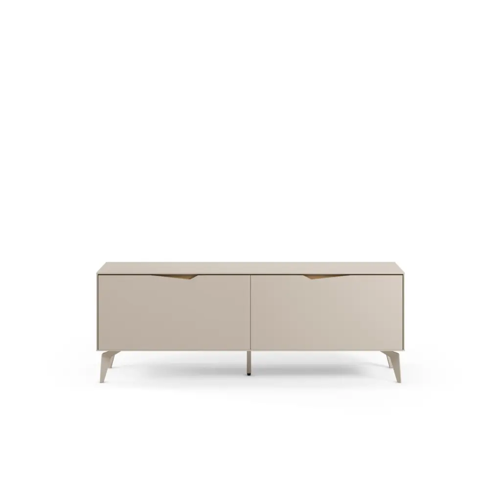 Mueble TV Jaden Crema Roble-UD 2 Puertas