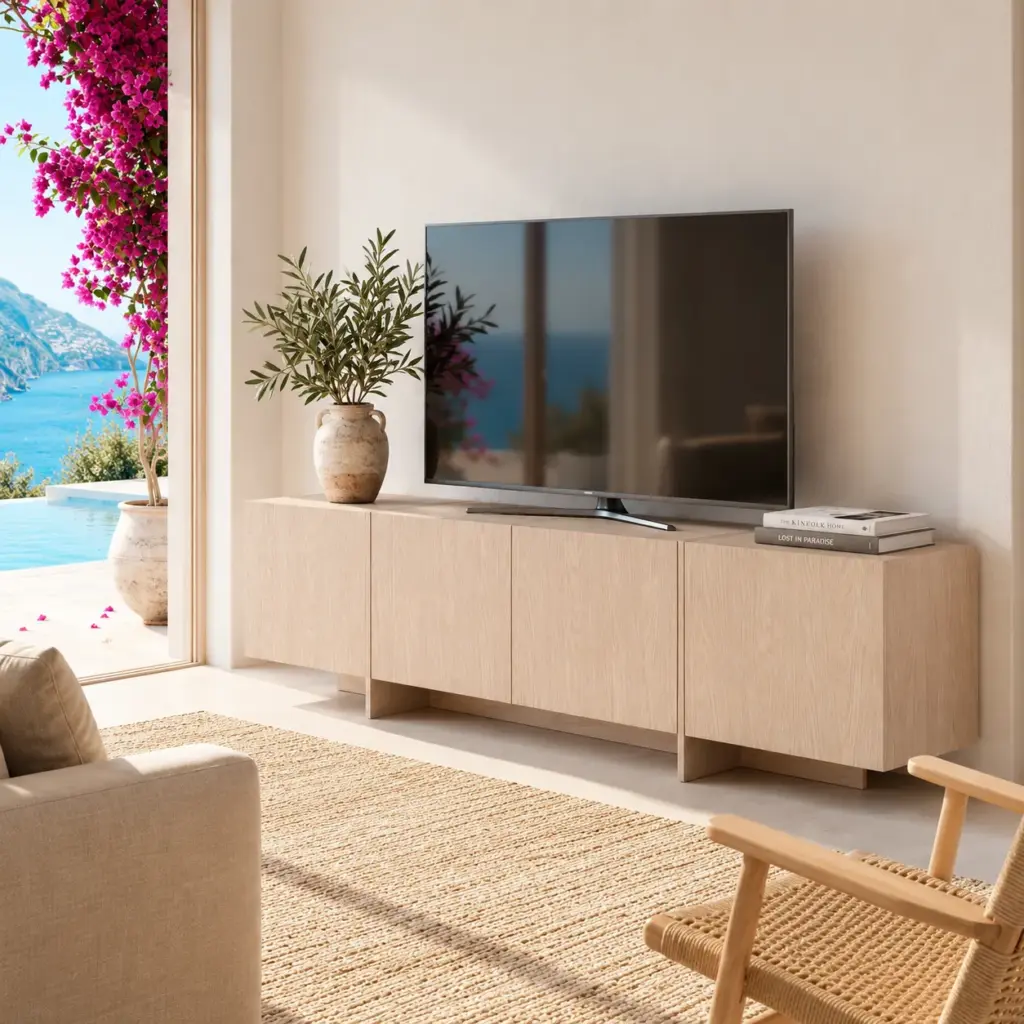 Mueble TV Vivian Crema 4 Puertas 1_risultato Mueble TV Vivian Crema 4 Puertas