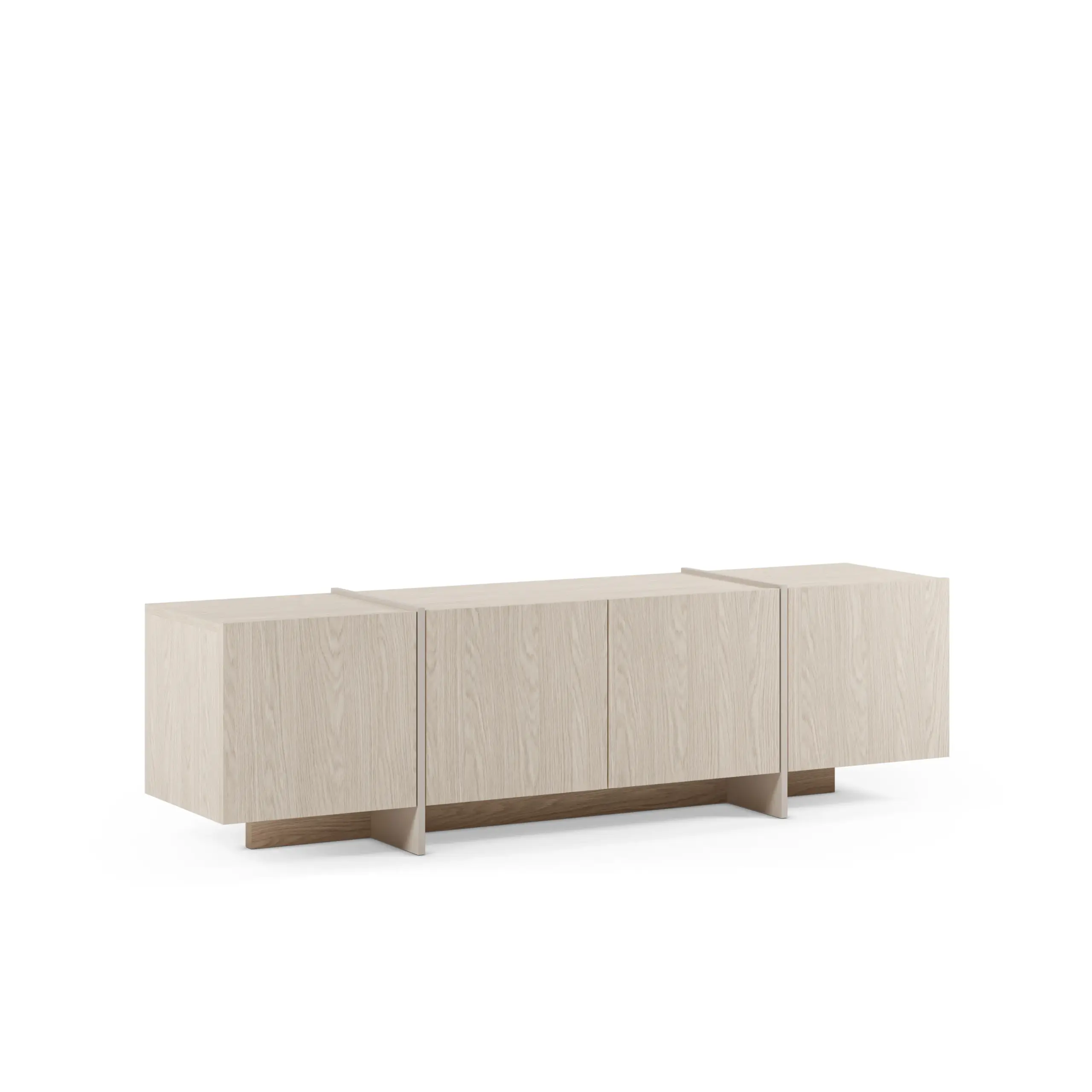 Mueble TV Vivian Crema 4 Puertas 2_risultato Mueble TV Vivian Crema 4 Puertas