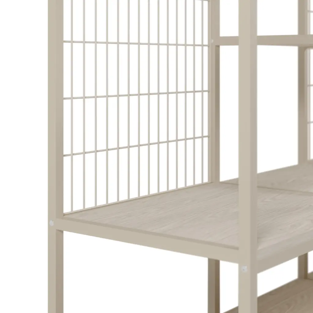 Vestidor Abierto Amara Crema 140 cm