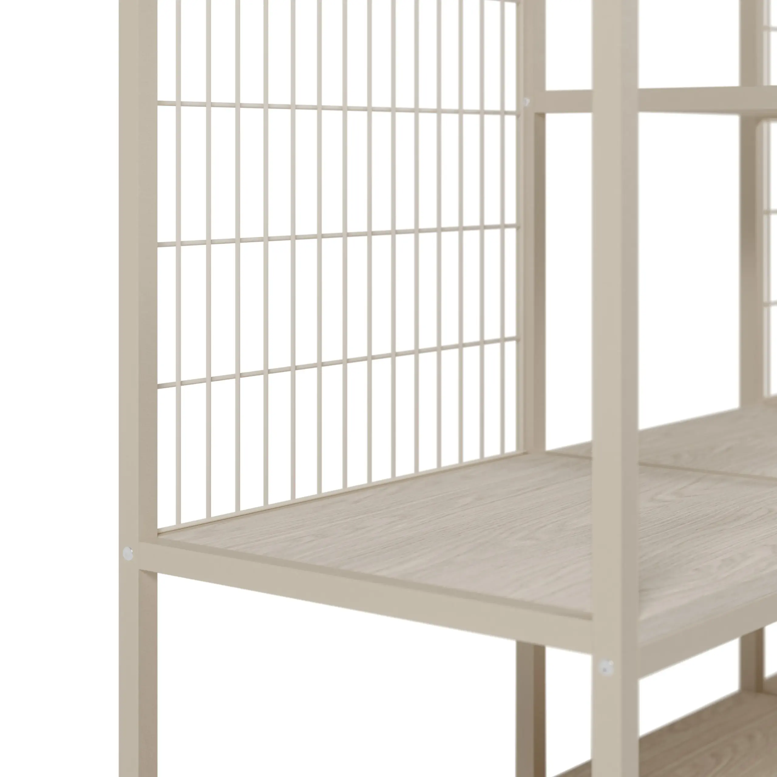 Vestidor Abierto Amara Crema 140 cm