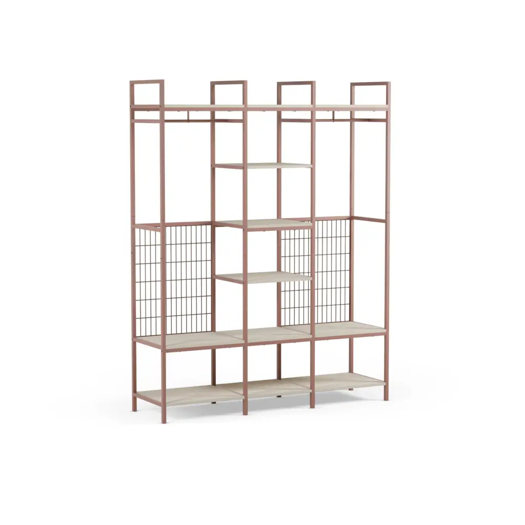 Vestidor Abierto Amara Terracota 140 cm 2_risultato
