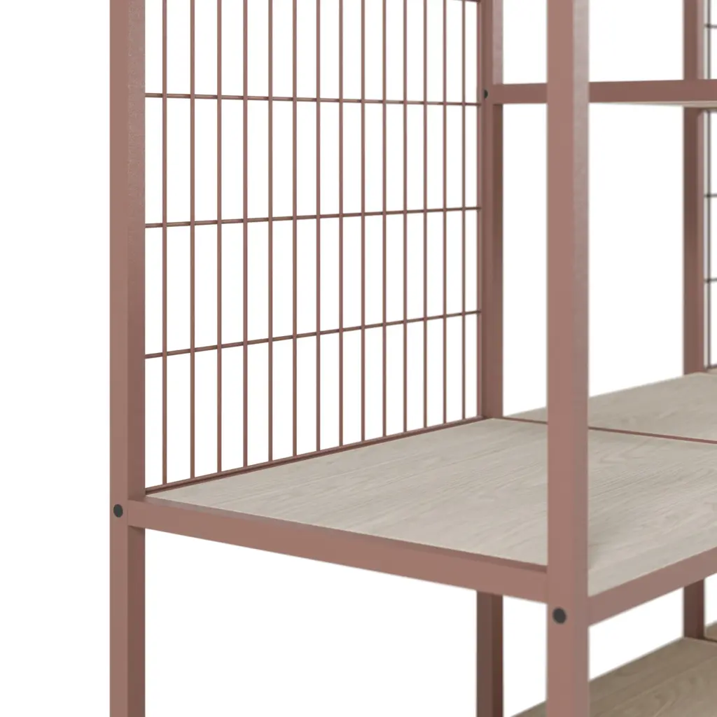 Vestidor Abierto Amara Terracota 140 cm 4_risultato Vestidor Abierto Amara Terracota 140 cm