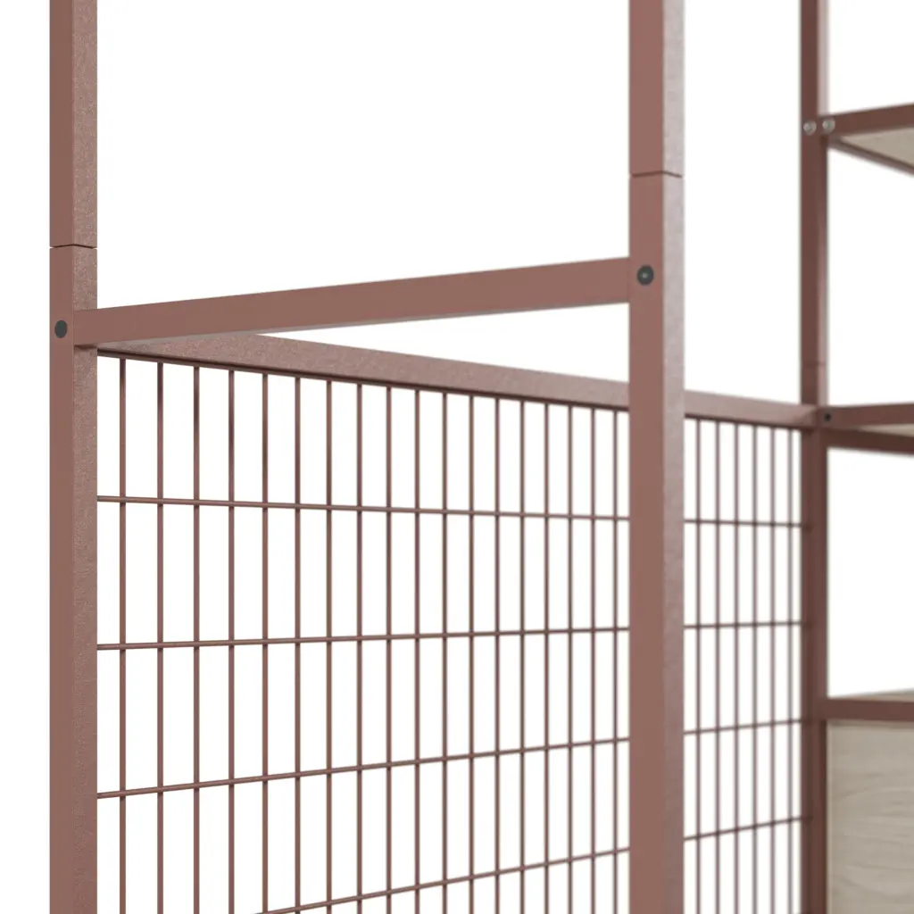 Vestidor Abierto Amara Terracota 140 cm 5_risultato Vestidor Abierto Amara Terracota 140 cm